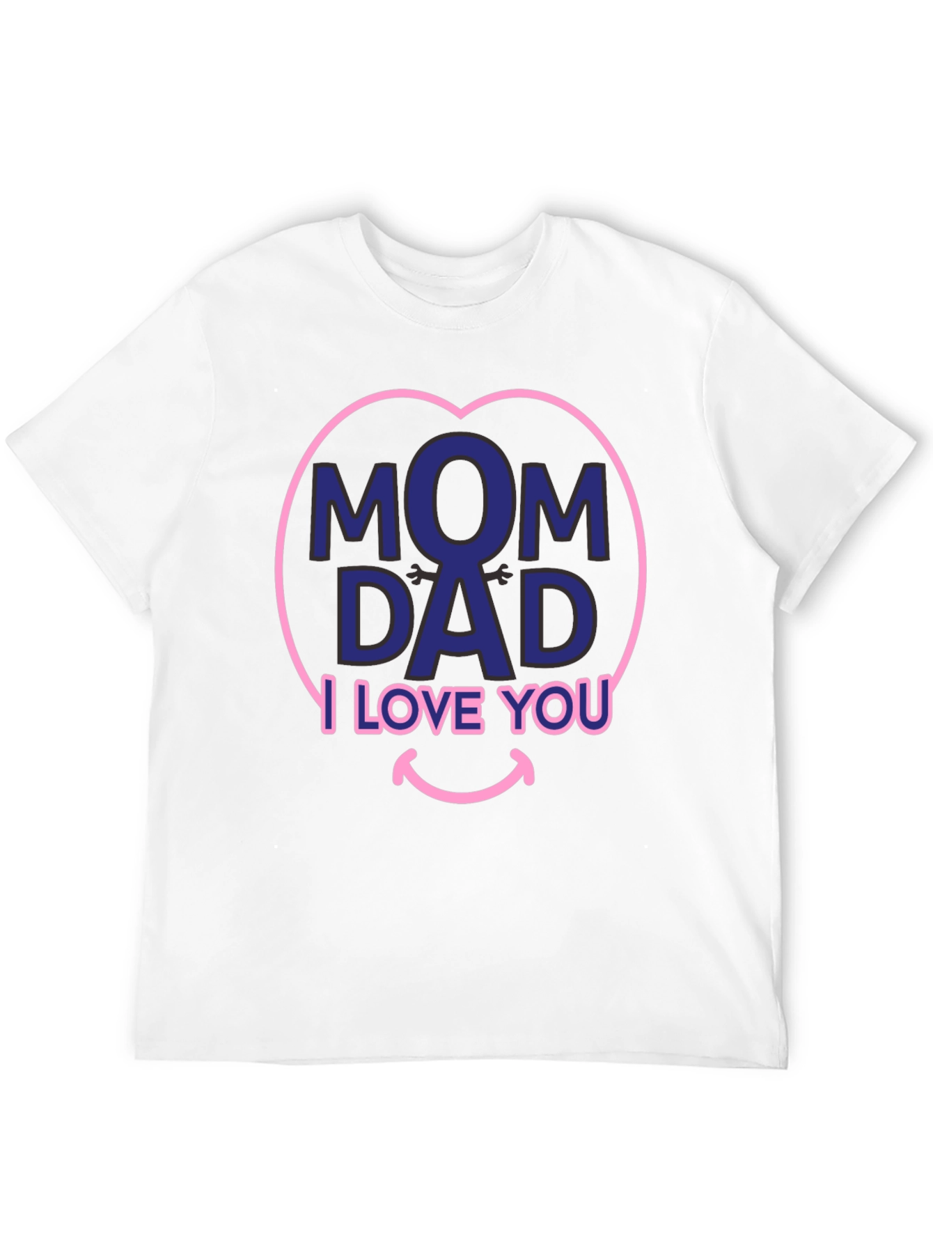 Black Mom & Dad I Love You T-Shirt view 12