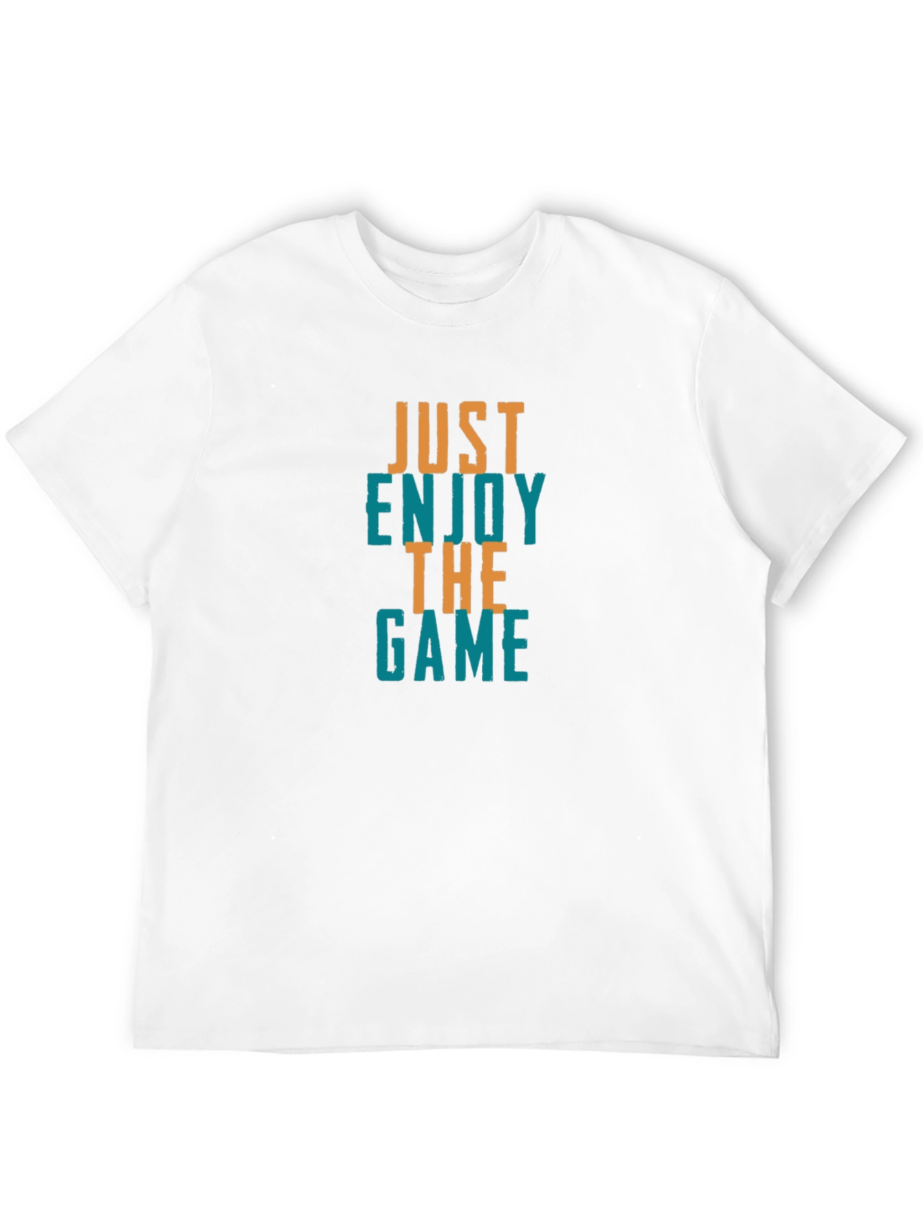 Black Just Enjoy The Game Graphic Tee view 12
