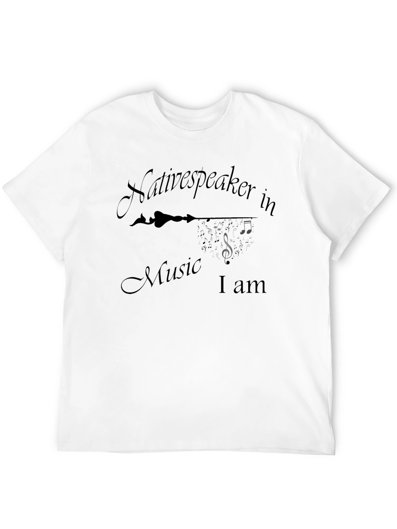 Black Native Speaker In Music Tee view 12