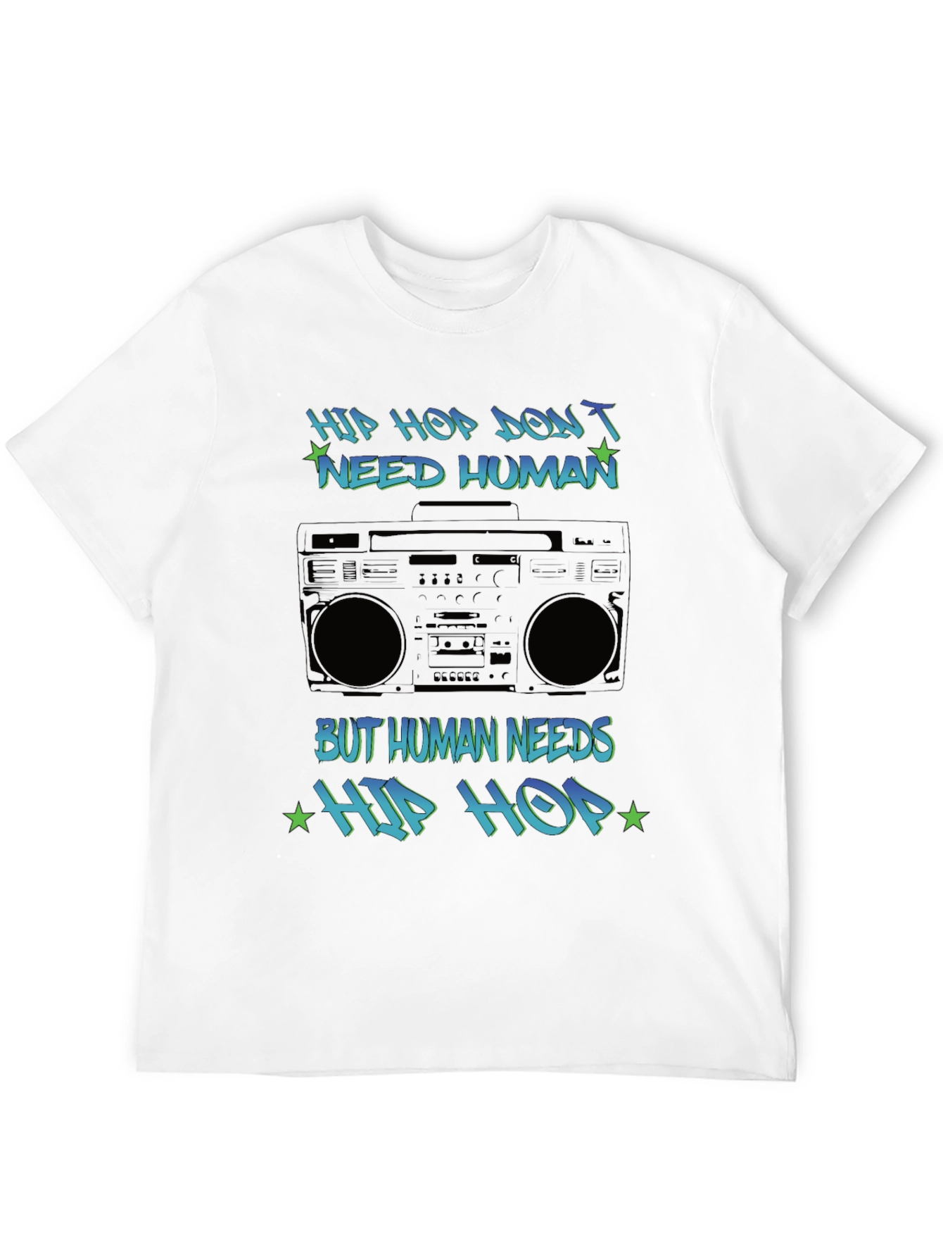 Black Hip Hop Music Lover Graphic Tee view 12