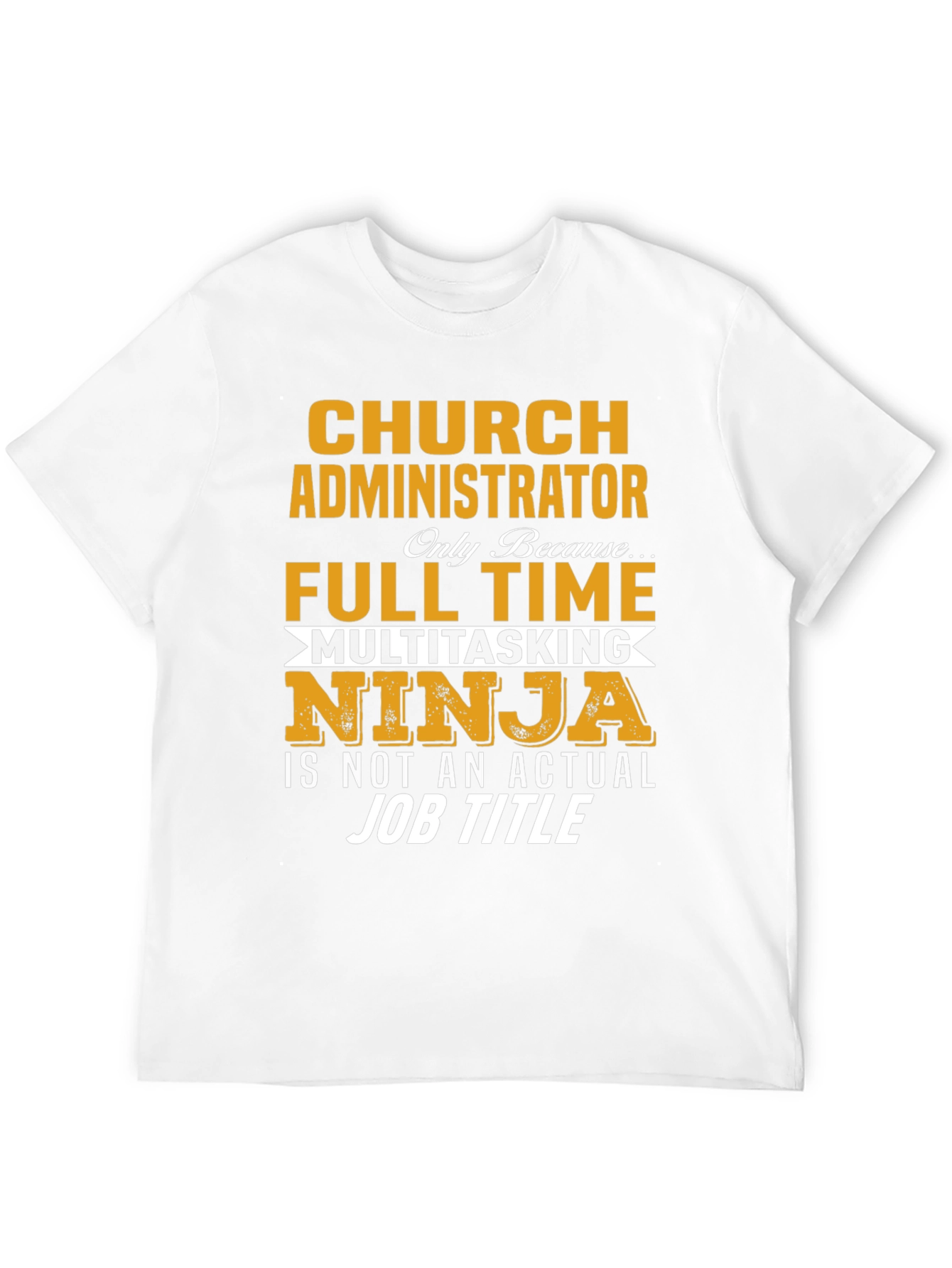 Black Church Administrator T-Shirt view 12
