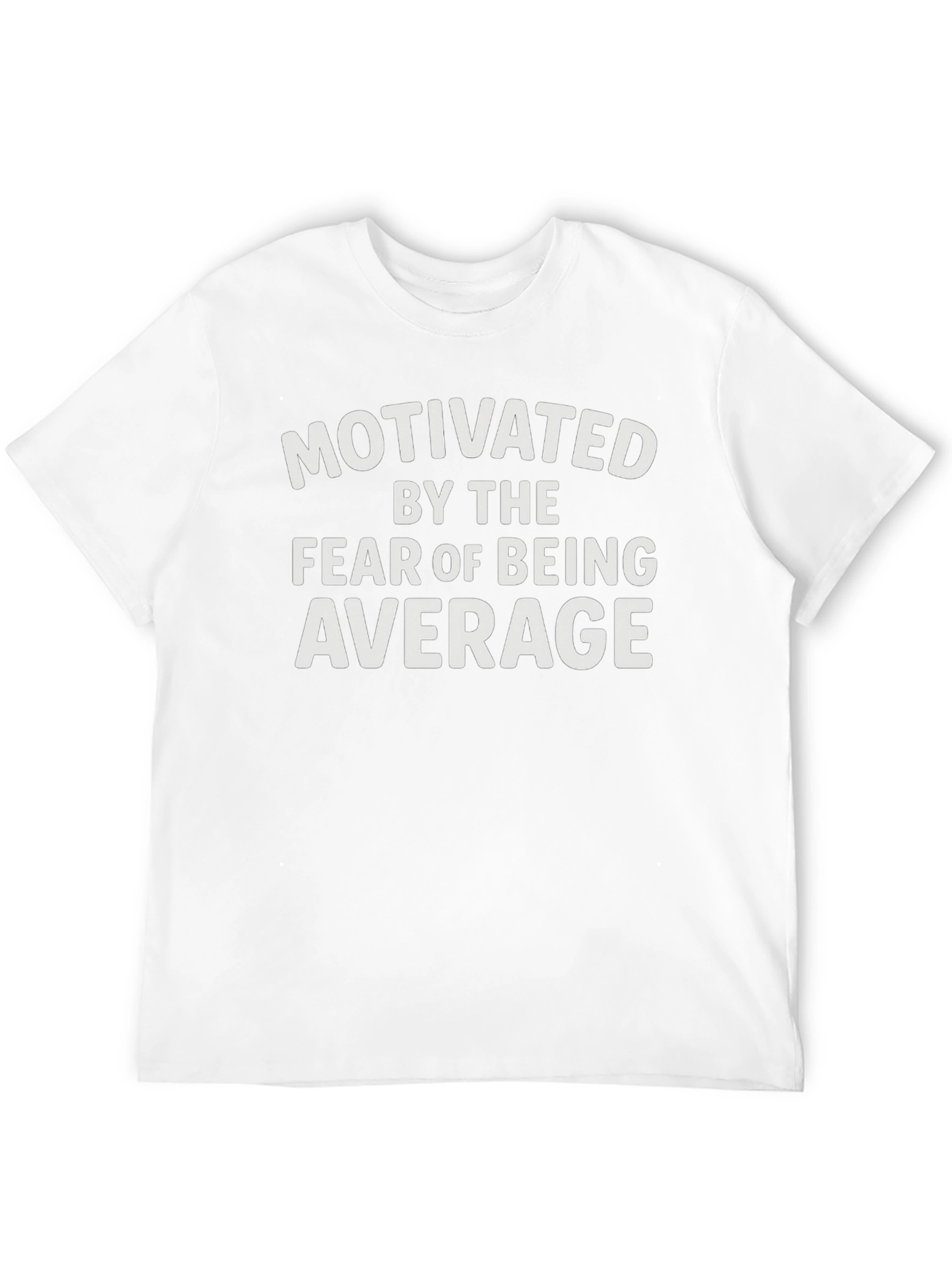 Black Motivated by Fear T-Shirt - Mens Black Graphic Tee view 12