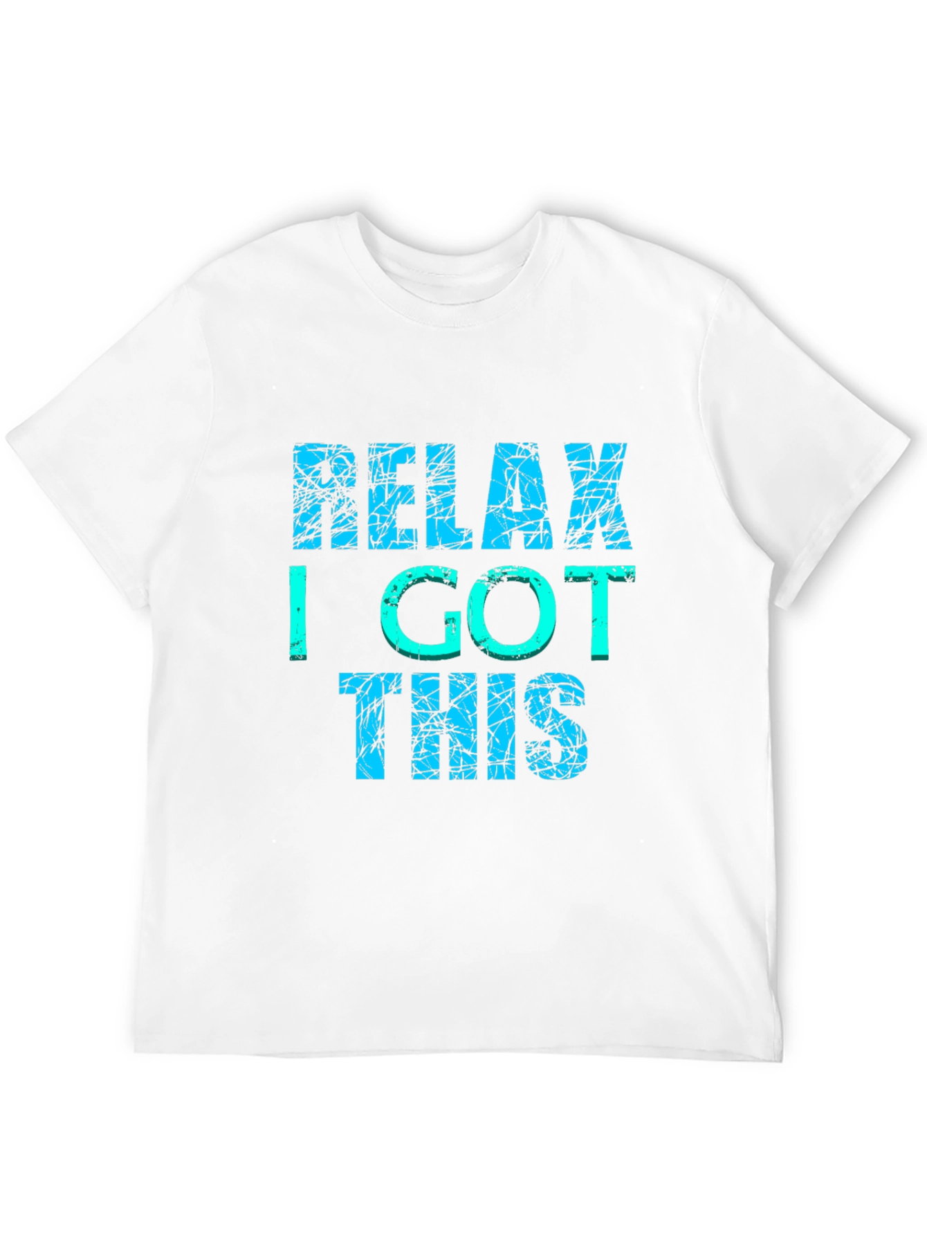 Black Relax I Got This Graphic Tee - Men's Black T-Shirt view 12