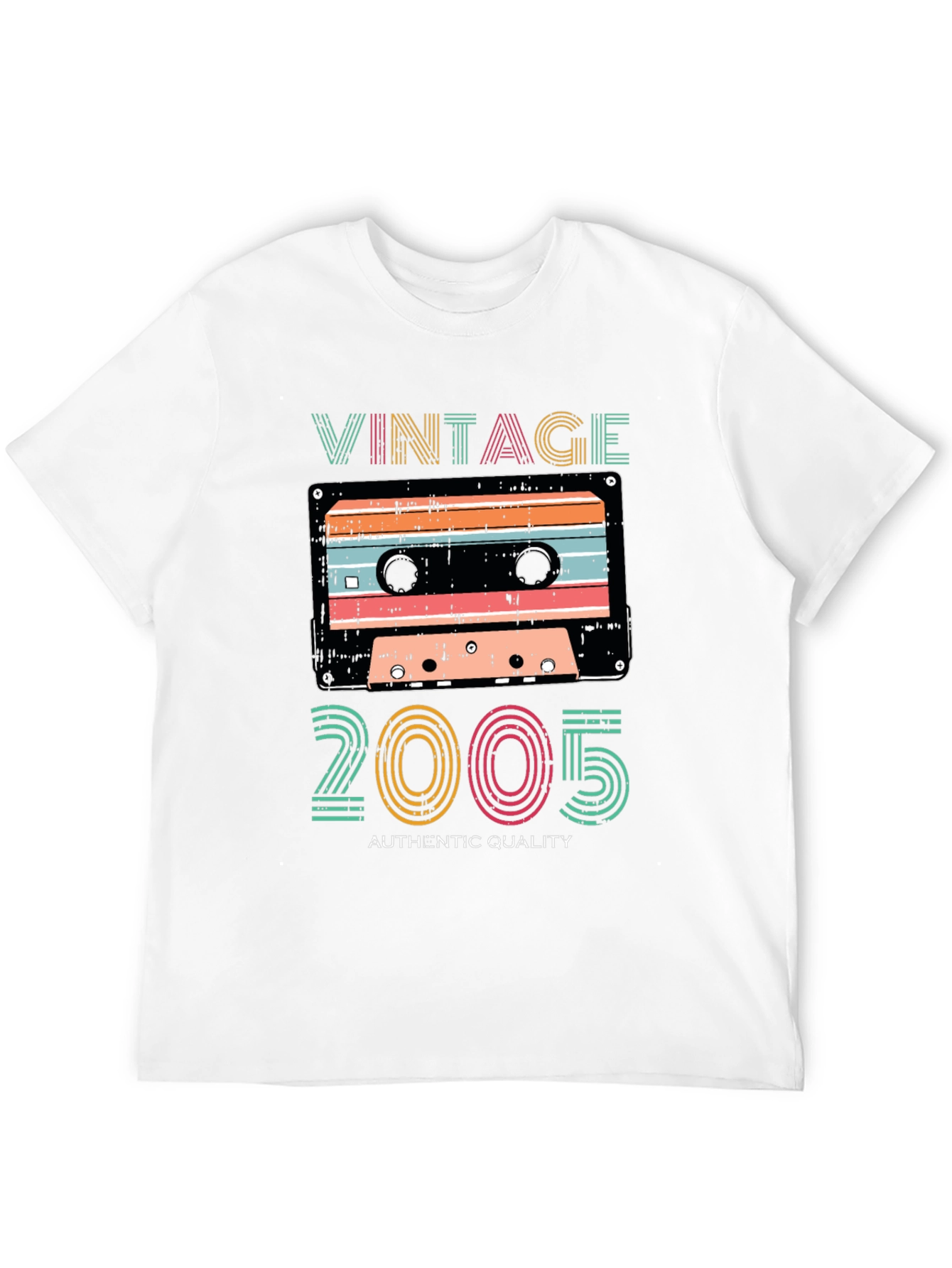 Black Vintage 2005 Cassette Tape T-Shirt view 12