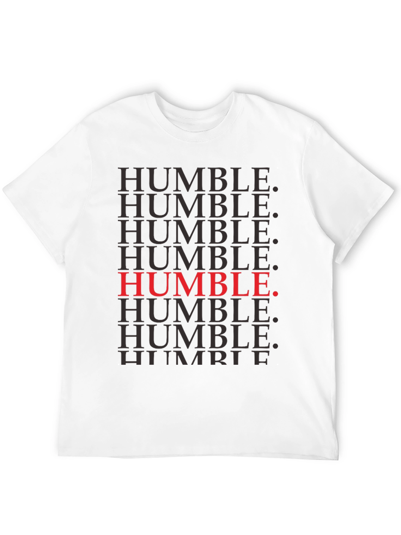 Black Humble Graphic T-Shirt - Soft Cotton Blend view 12