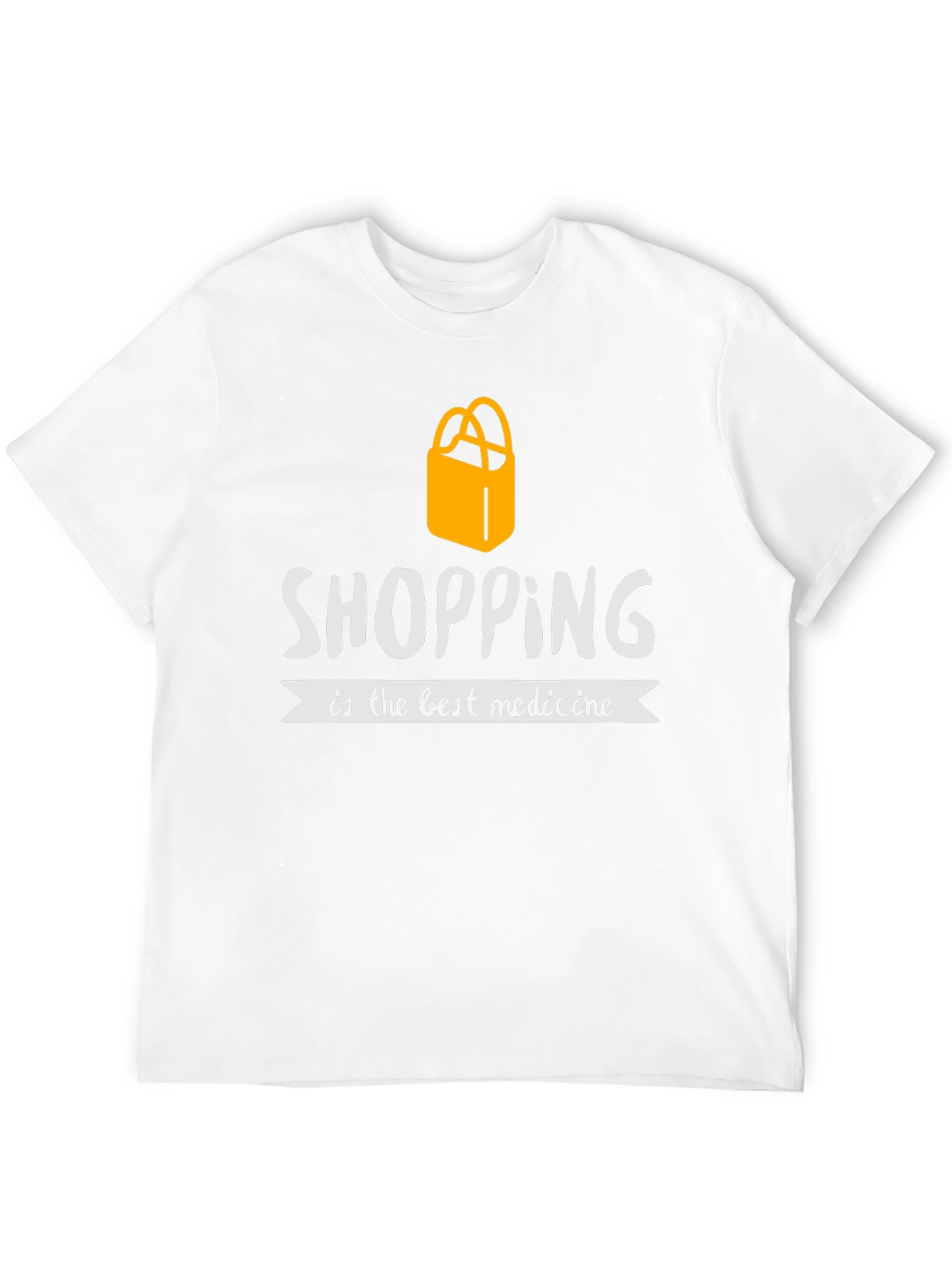 Black Shopping is the Best Medicine T-Shirt view 12
