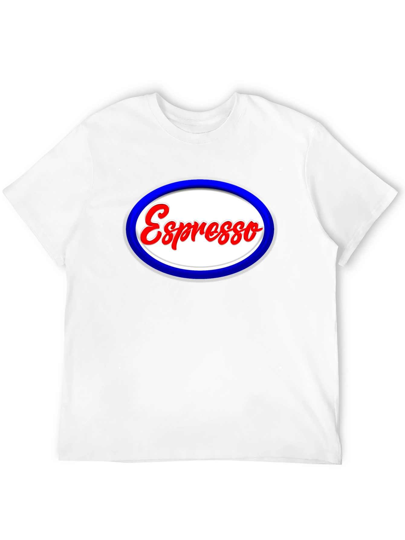 Black Espresso Oval T-Shirt - Coffee Lover Tee view 12