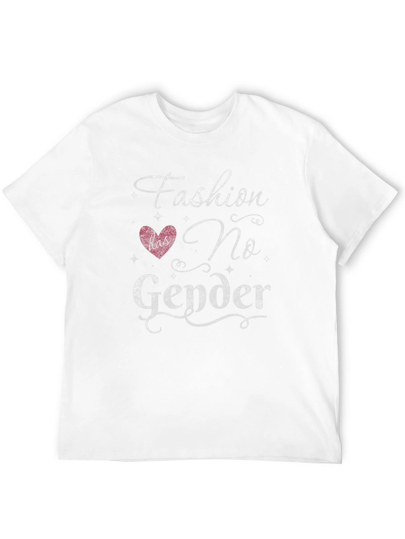 Black Fashion Has No Gender T-Shirt view 12