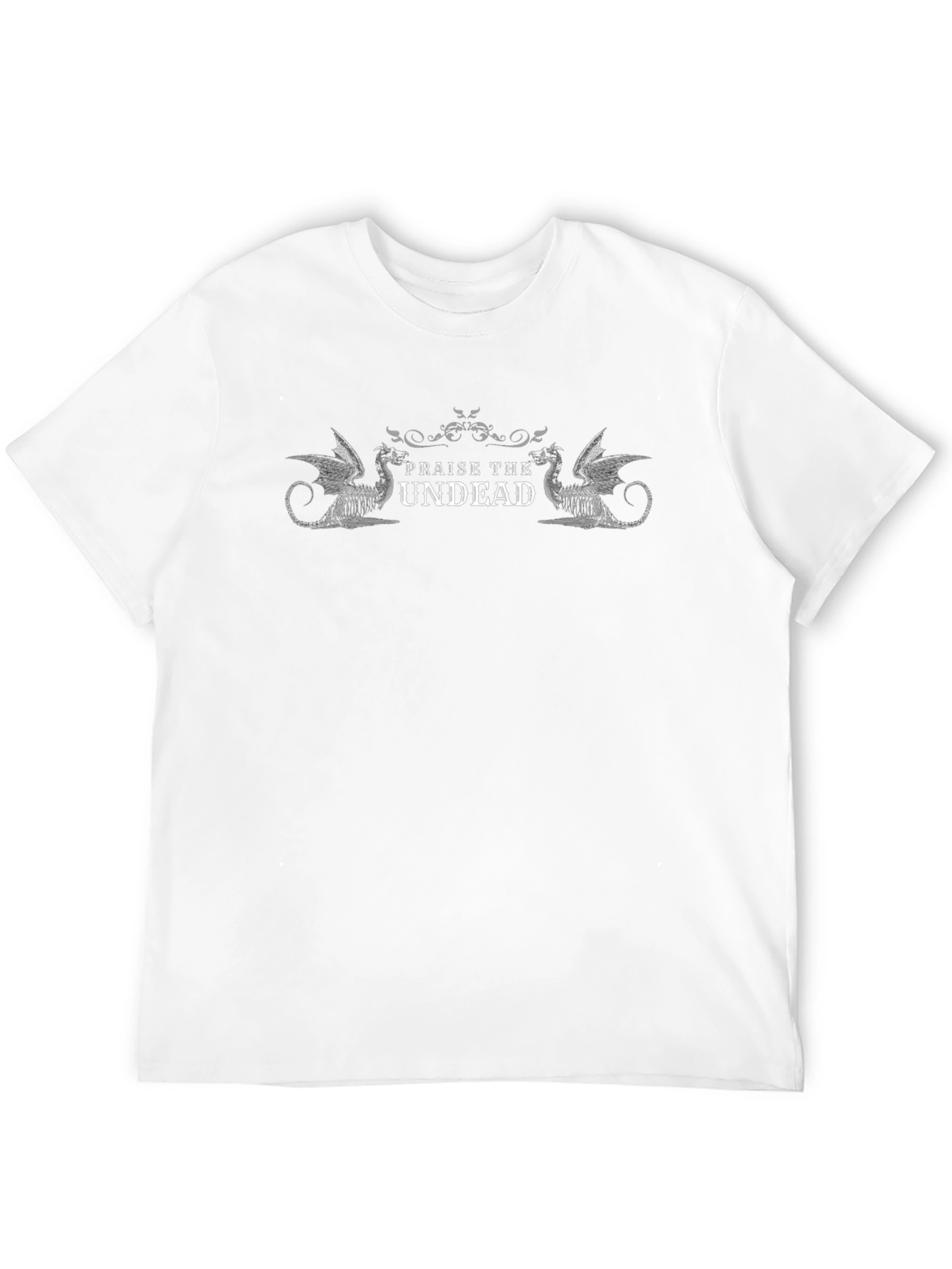 Black Praise the Undead Black Graphic Tee view 12