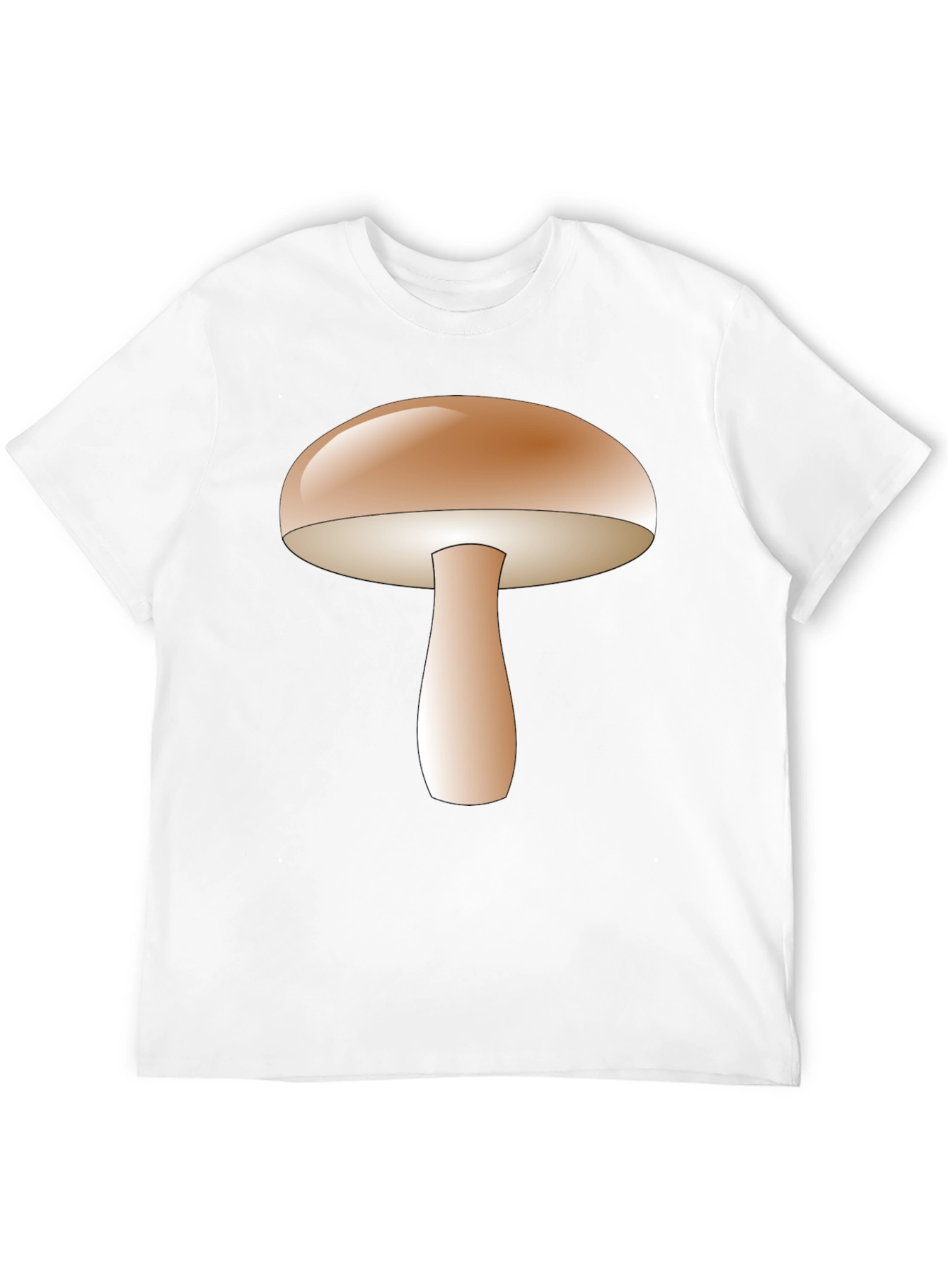 Black Mushroom Graphic Tee - Unique Design view 12