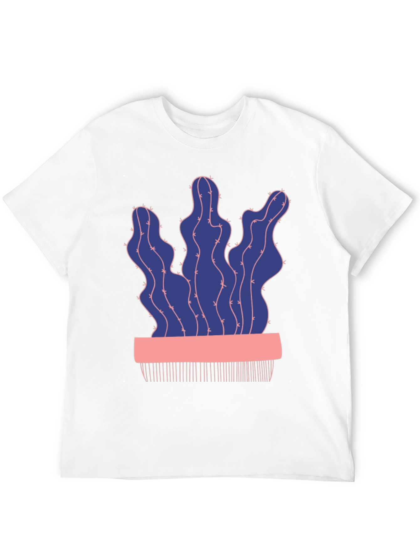 Black Cactus Graphic Tee - Trendy Black Shirt view 12