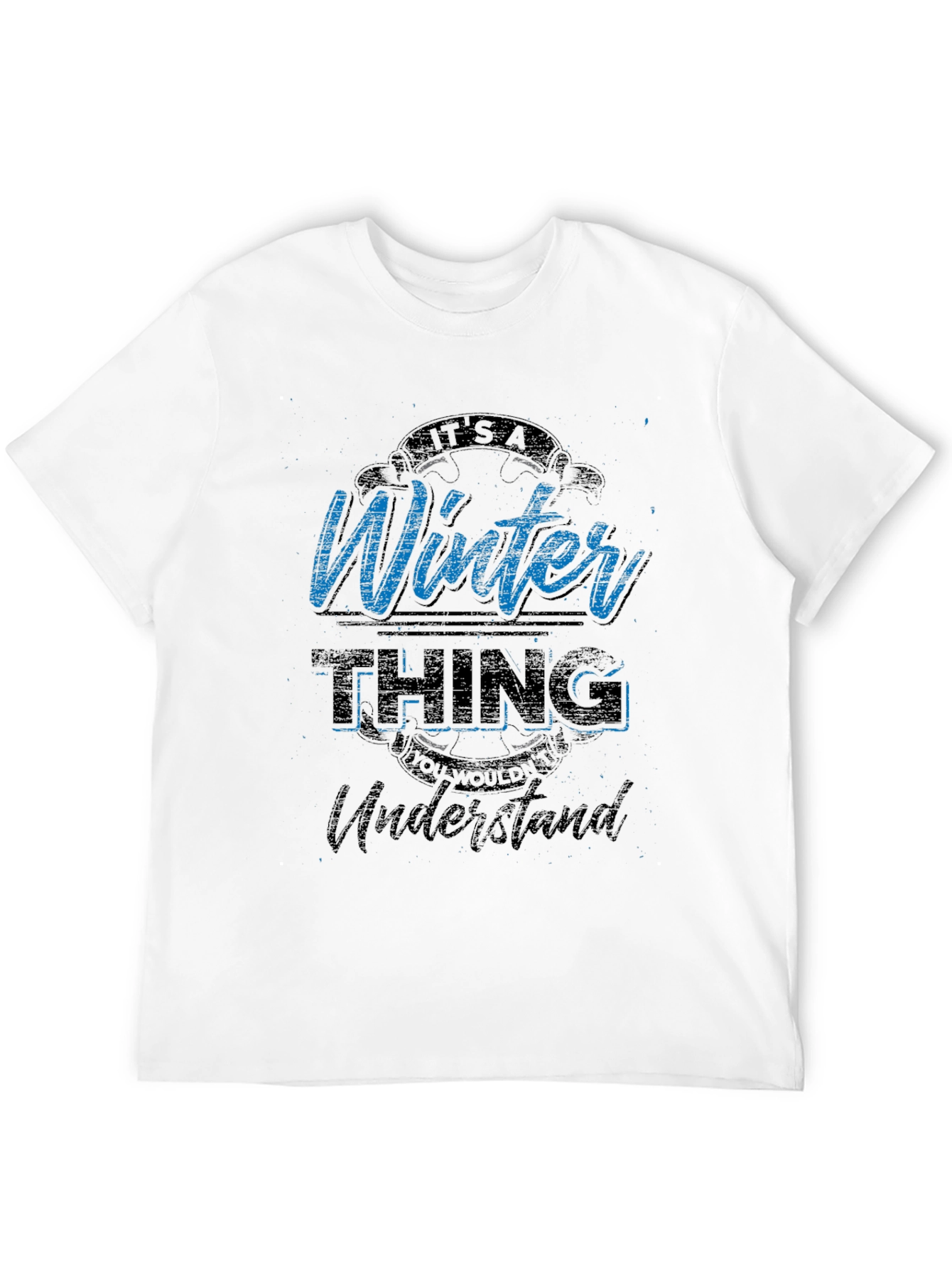 Black It's a Winter Thing T-Shirt view 12