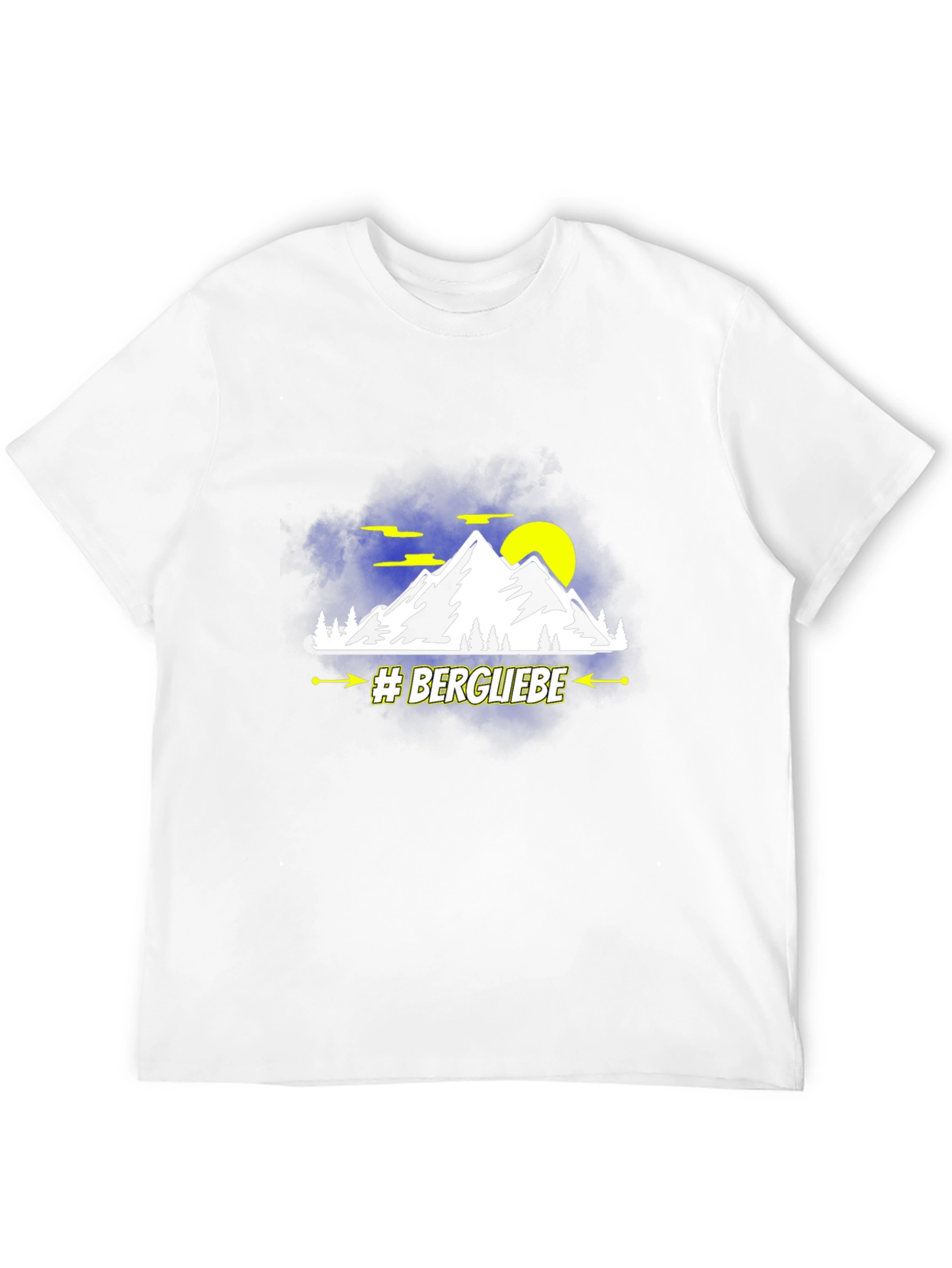 Black Bergliebe Mountain Graphic T-Shirt view 12