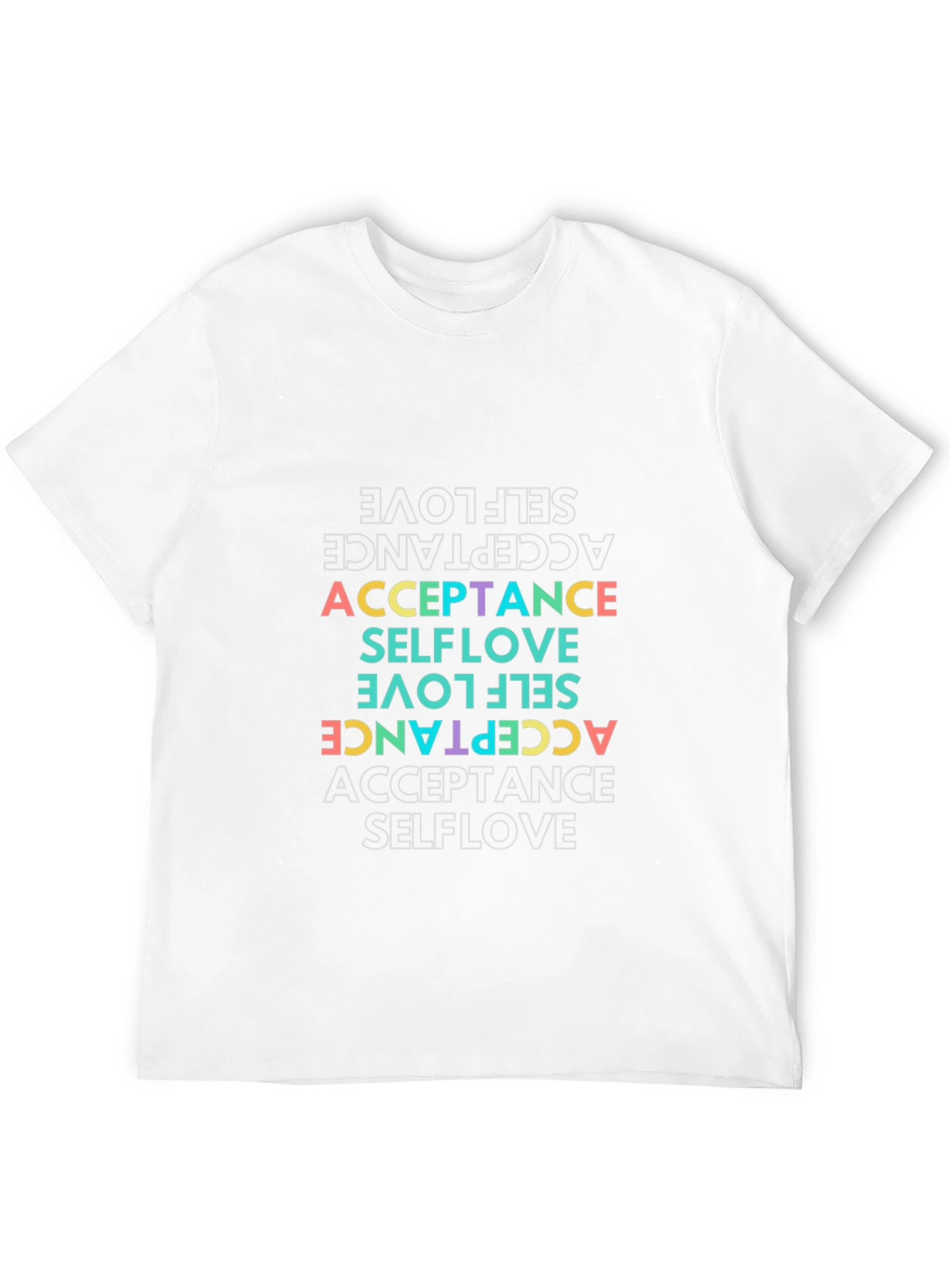 Black Self-Love Acceptance Graphic Tee view 12