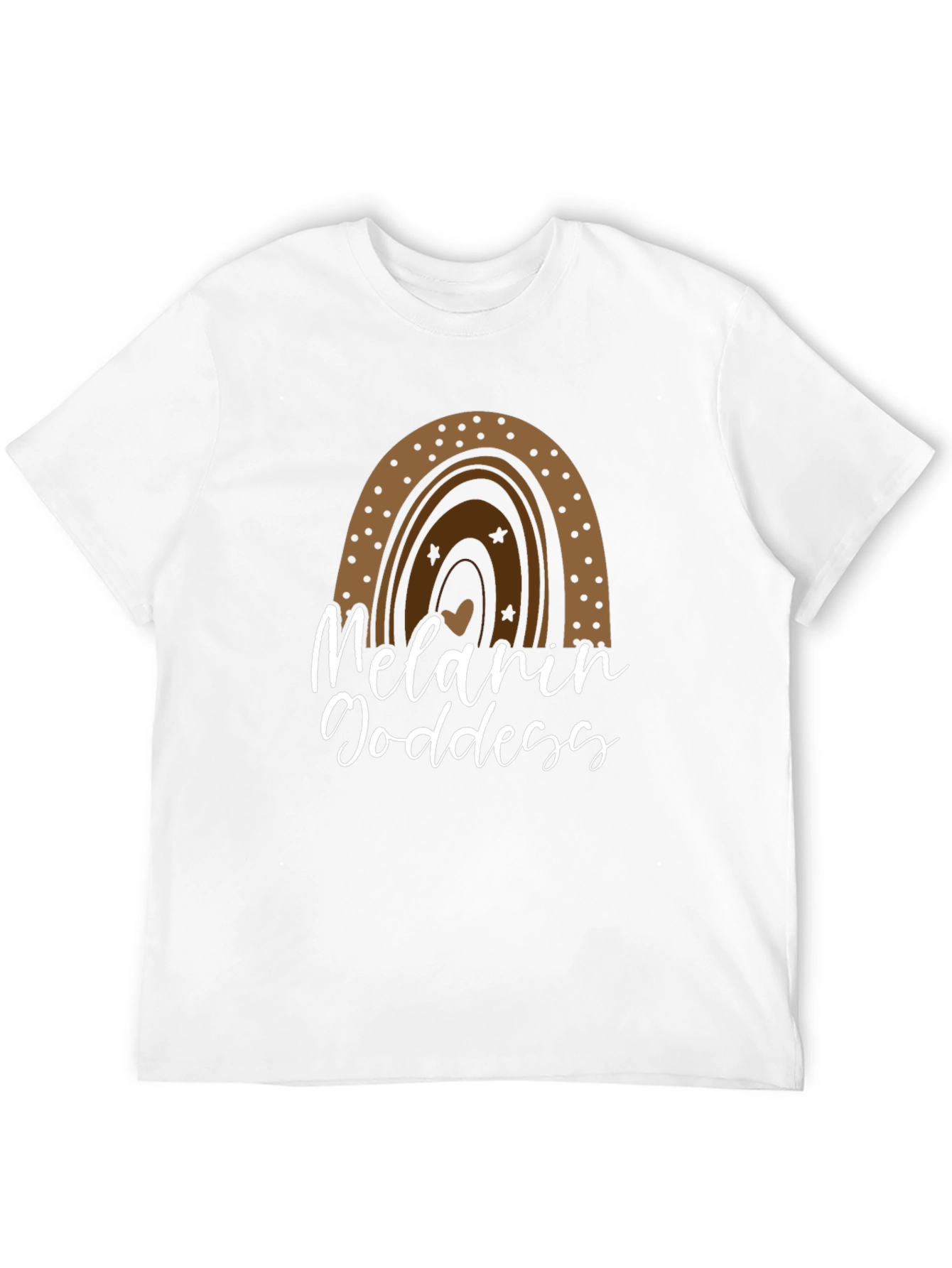Melanin Goddess Graphic T-Shirt - Black - 12