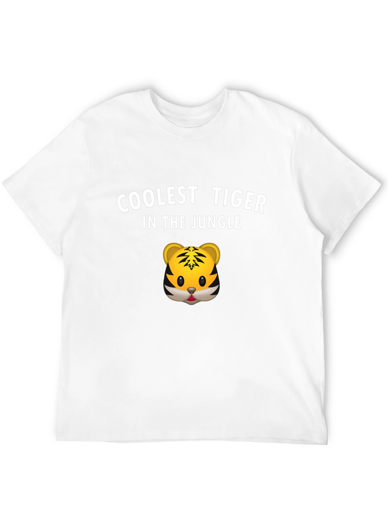 Black Coolest Tiger in the Jungle T-Shirt view 12