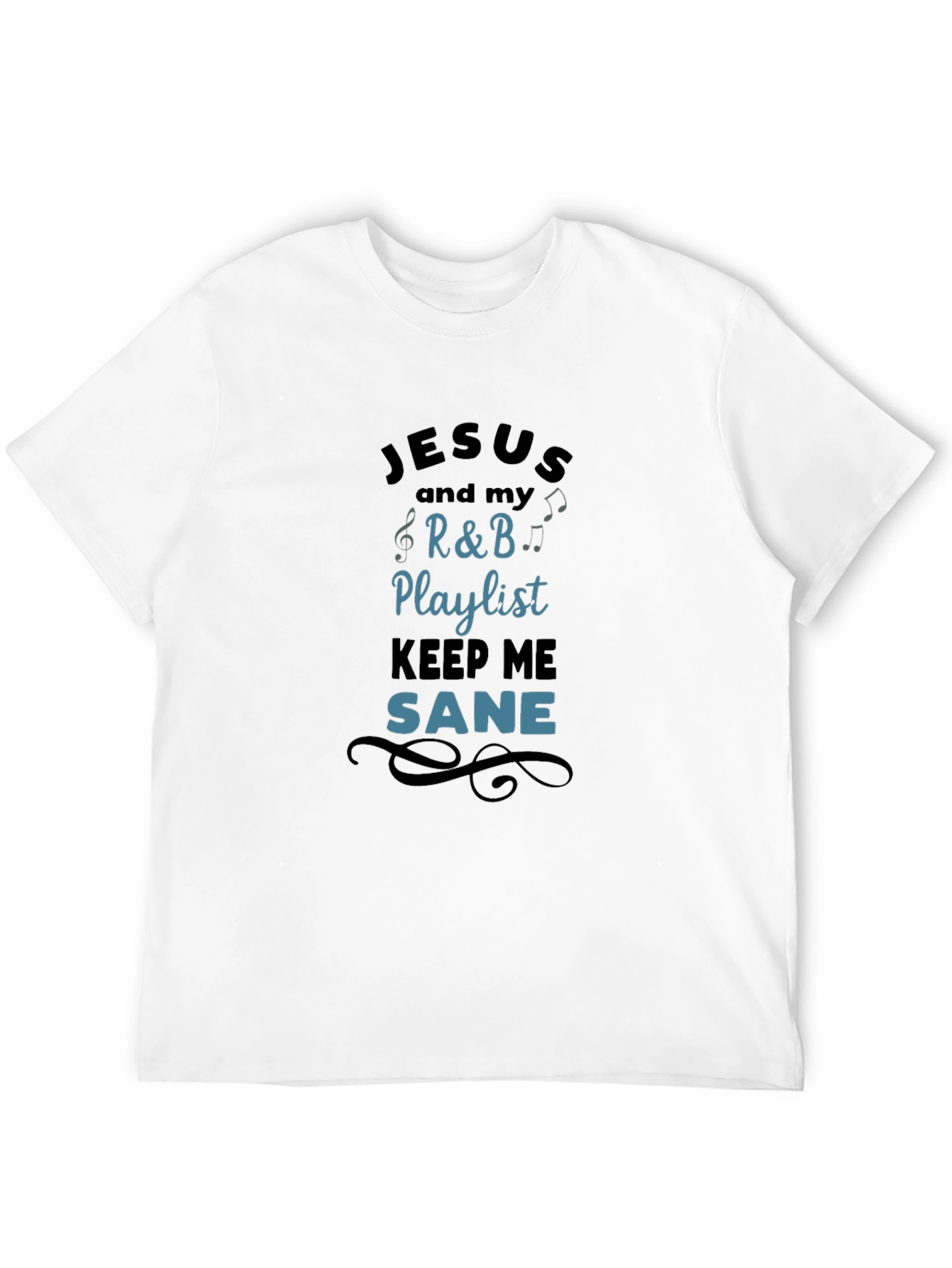 Black Jesus & R&B Playlist Graphic Tee view 12
