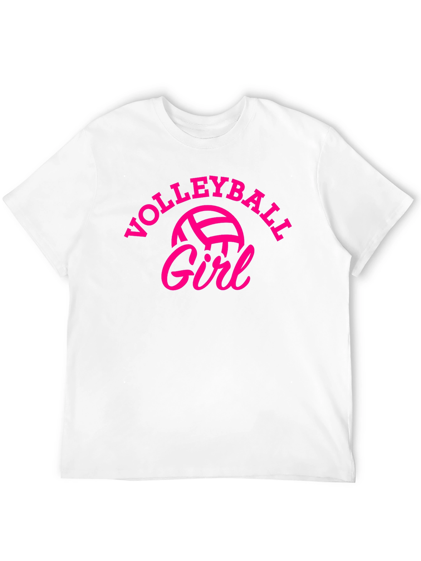 Black Volleyball Girl Graphic T-Shirt - Sporty & Stylish view 12