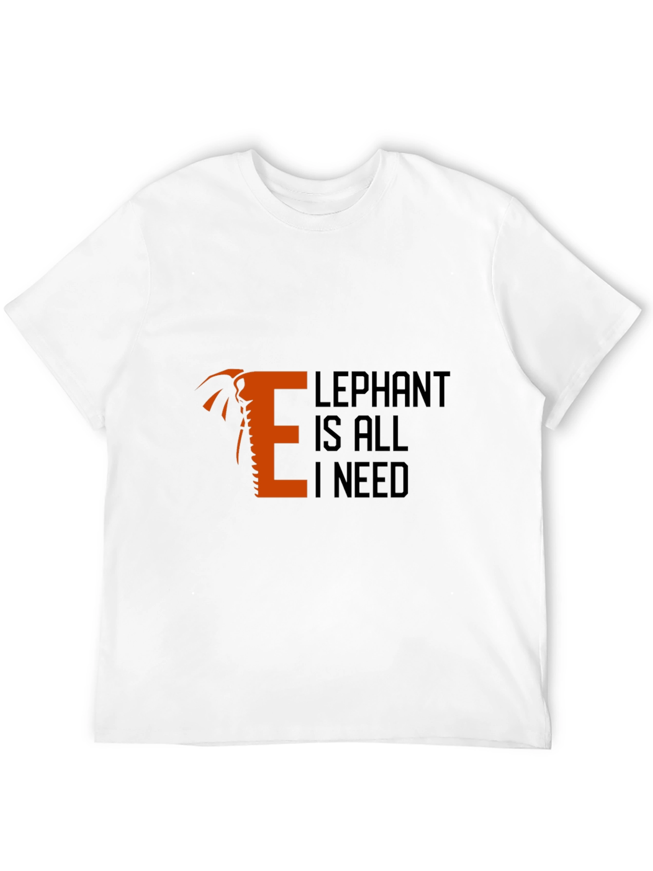 Black Elephant Is All I Need Graphic Tee view 12