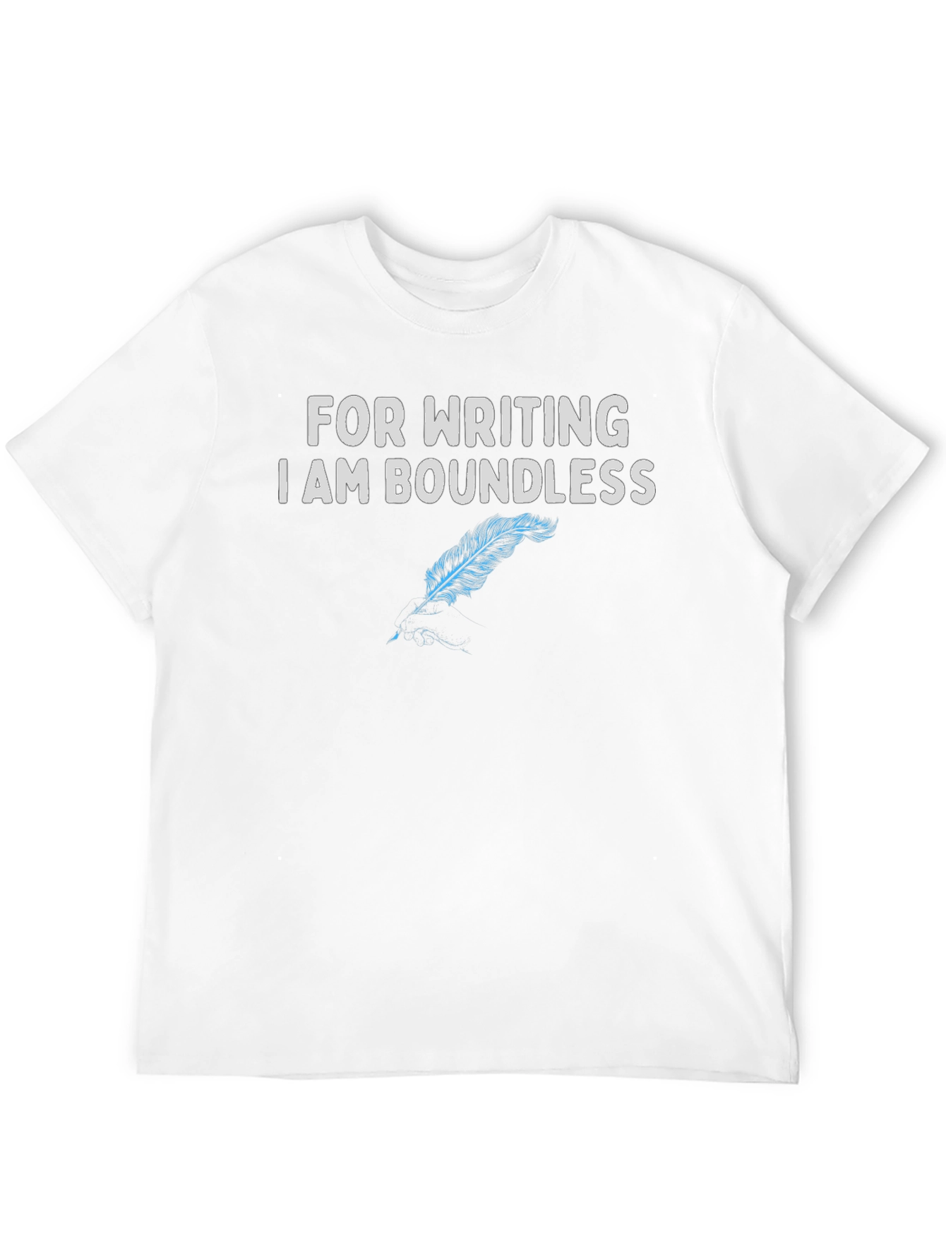 Boundless Writing T-Shirt - Quill Design - 12