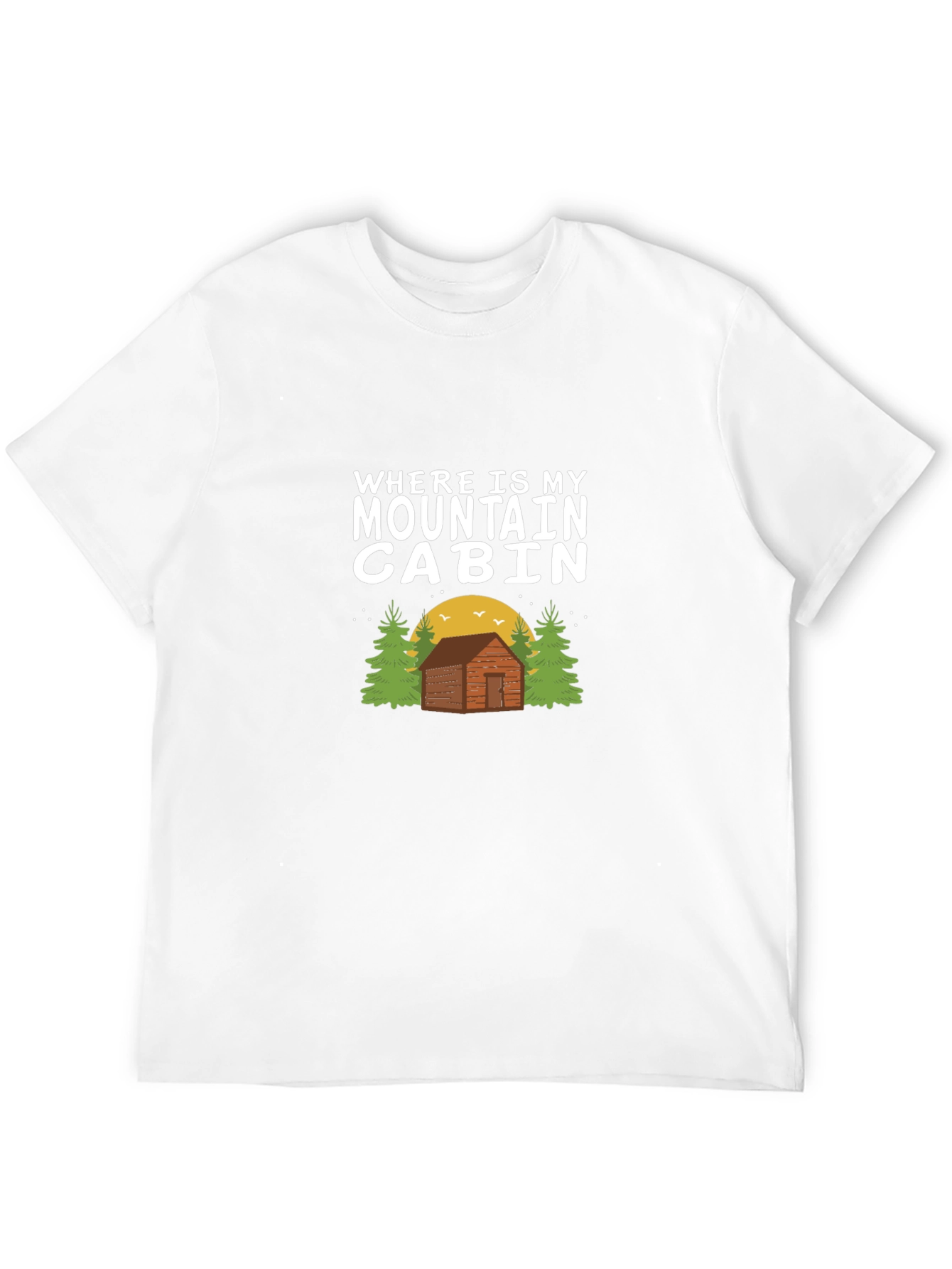 Black Mountain Cabin Graphic Tee view 12
