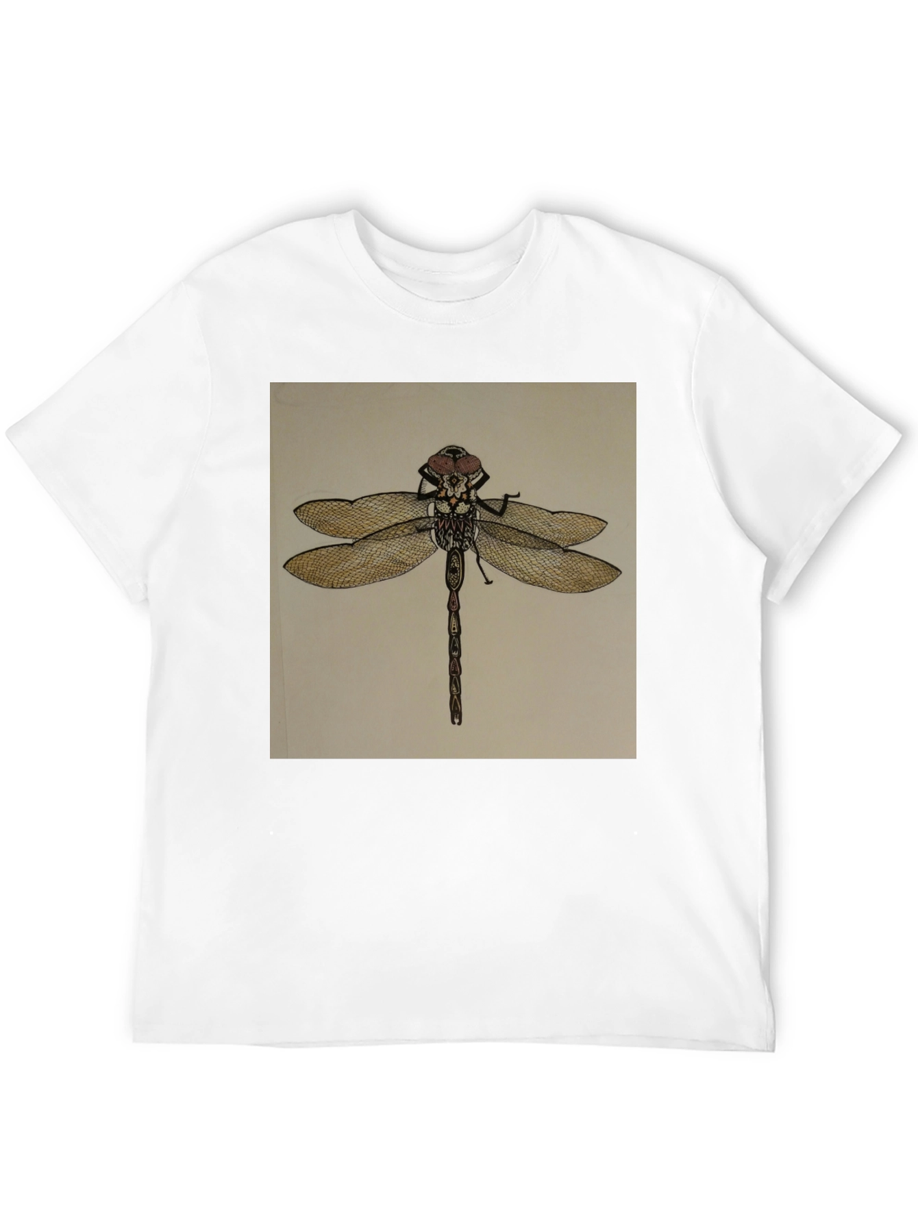 Black Dragonfly Graphic Tee - Unique Insect Design view 12