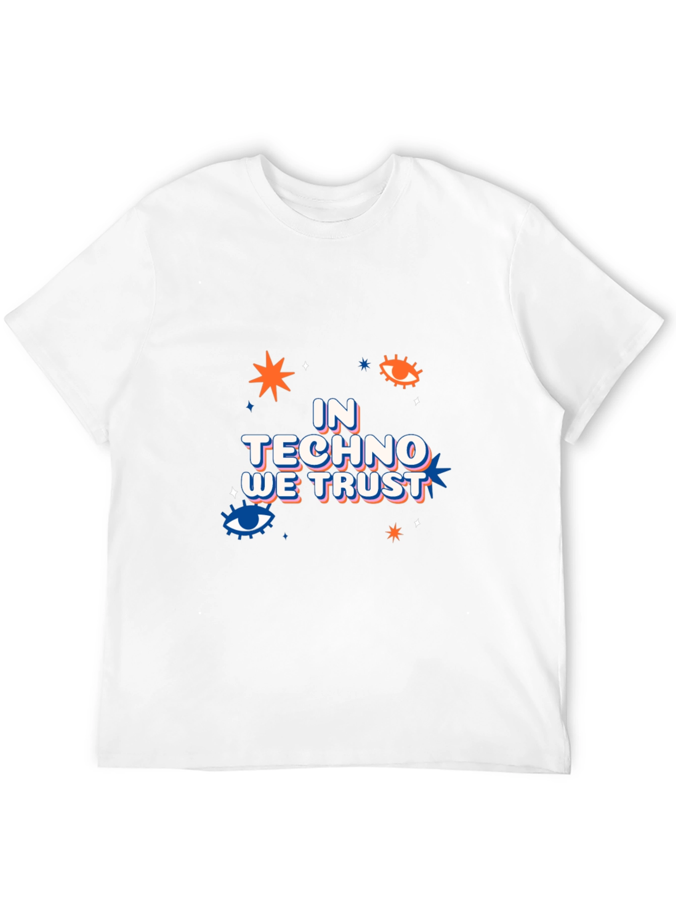 Black In Techno We Trust Graphic Tee view 12