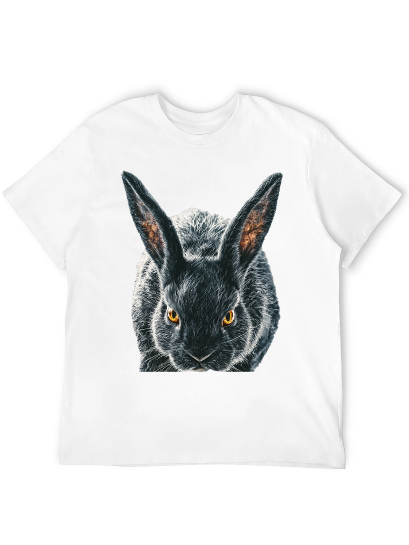 Black Black Rabbit Graphic T-Shirt - Men's Crew Neck view 12