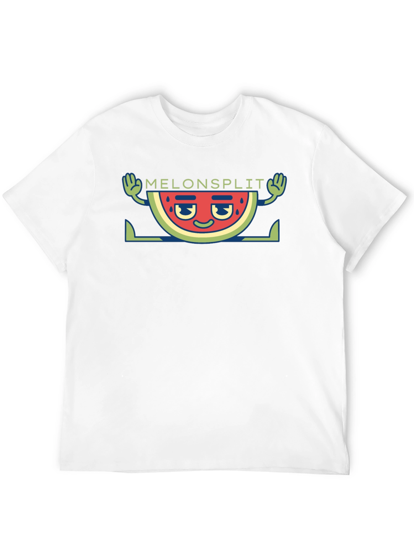 Black Melonsplit Graphic Tee - Cool Watermelon Design view 12