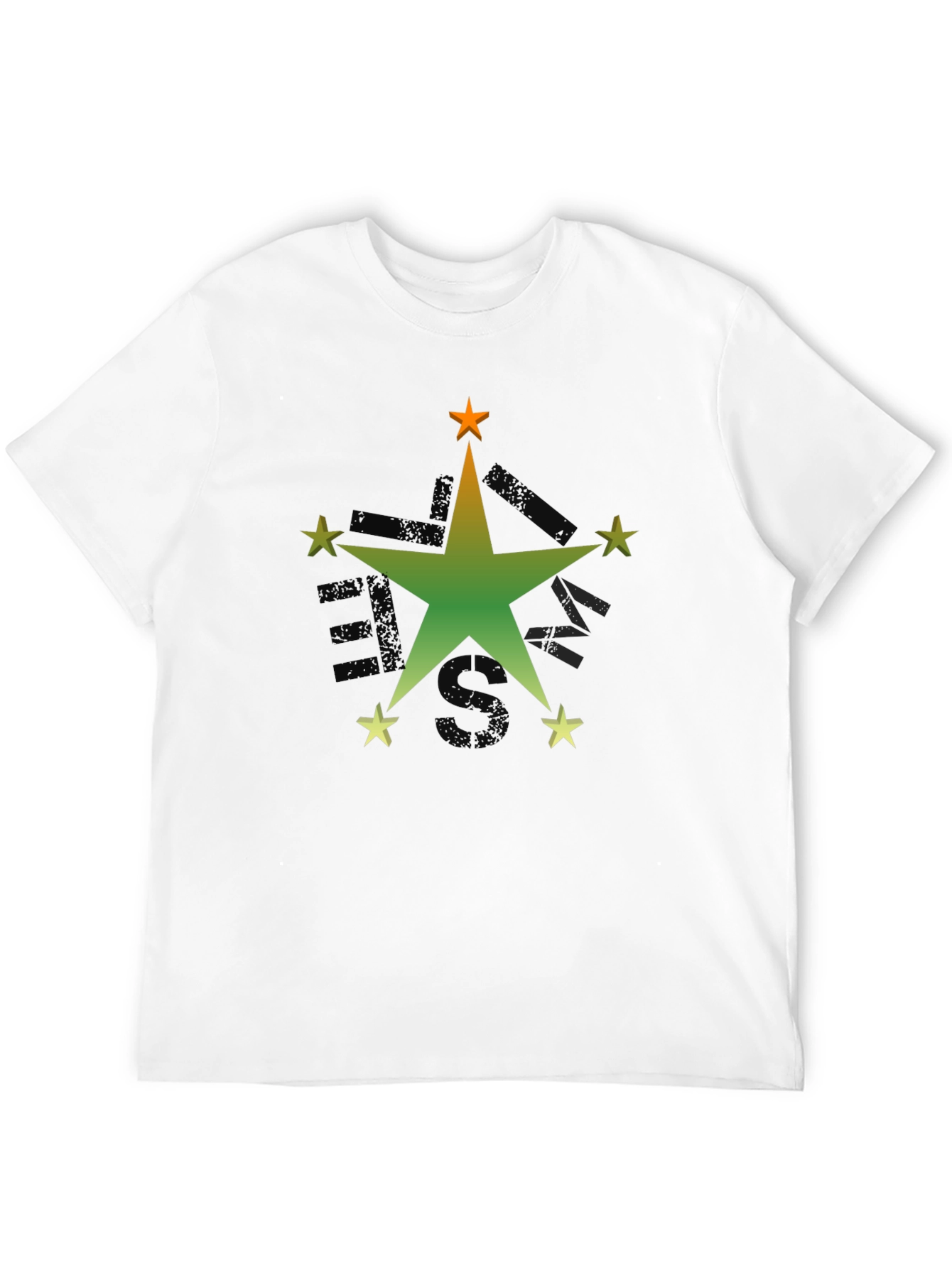Black Star Graphic Black T-Shirt view 12