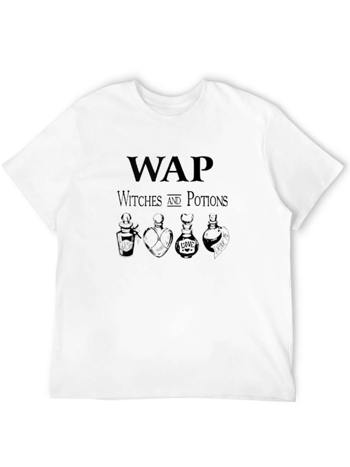 Black WAP Witches and Potions Black T-Shirt view 12