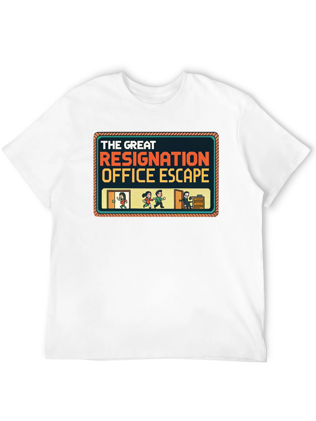 The Great Resignation Office Escape T-Shirt - 12