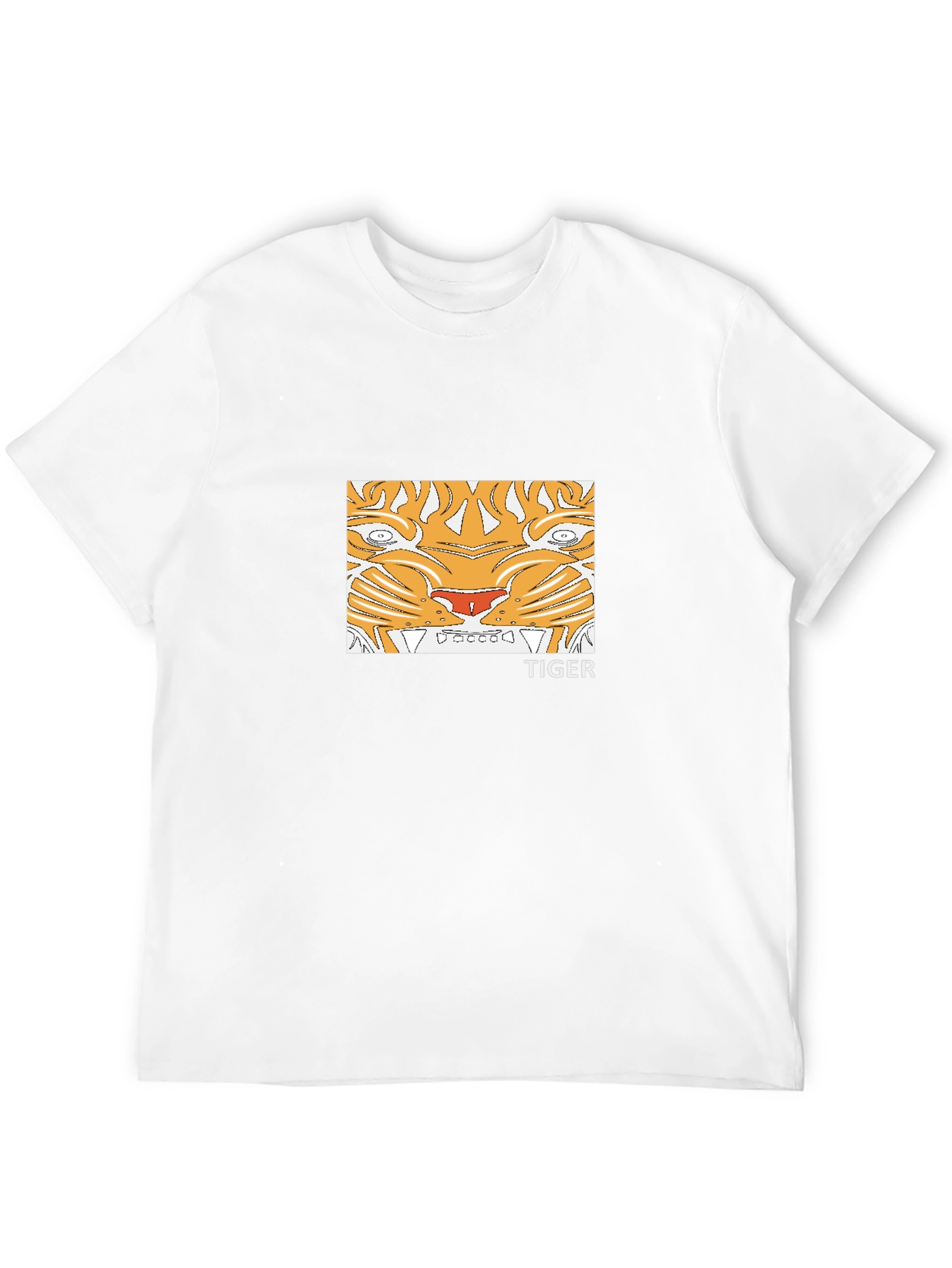 Black Tiger Graphic Tee - Unisex Cotton T-Shirt view 12