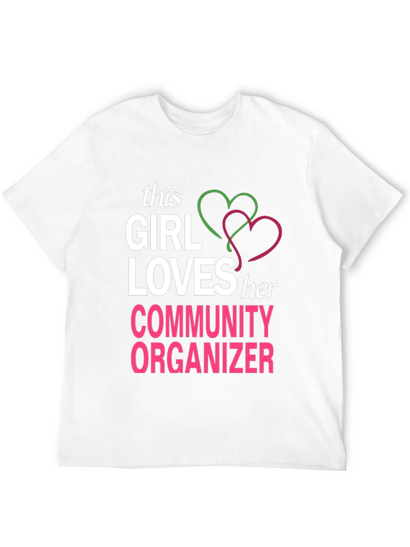 Black Loves Her Community Organizer Black T-Shirt view 12