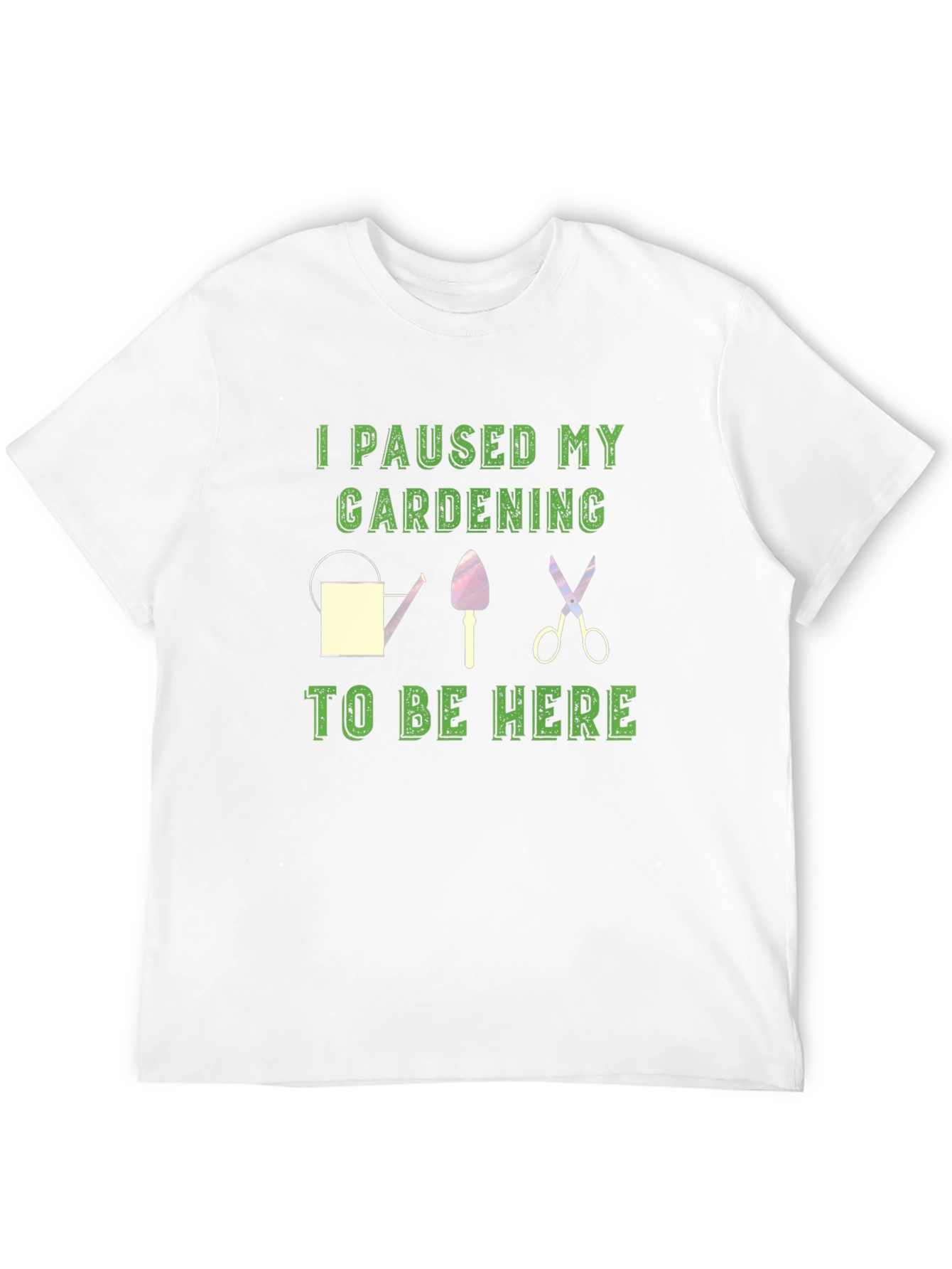Black Gardening Pause T-Shirt - Funny Gardener Gift view 12