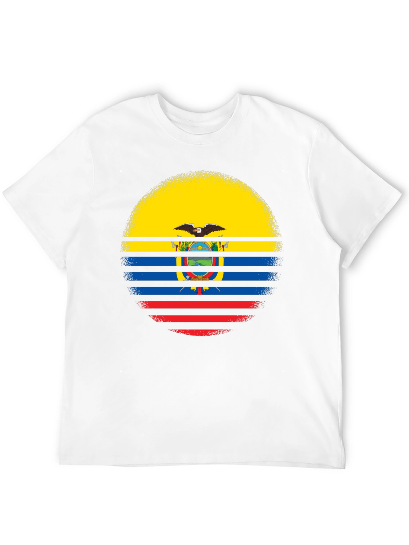 Ecuador Flag T-Shirt - Patriotic Graphic Tee - 12