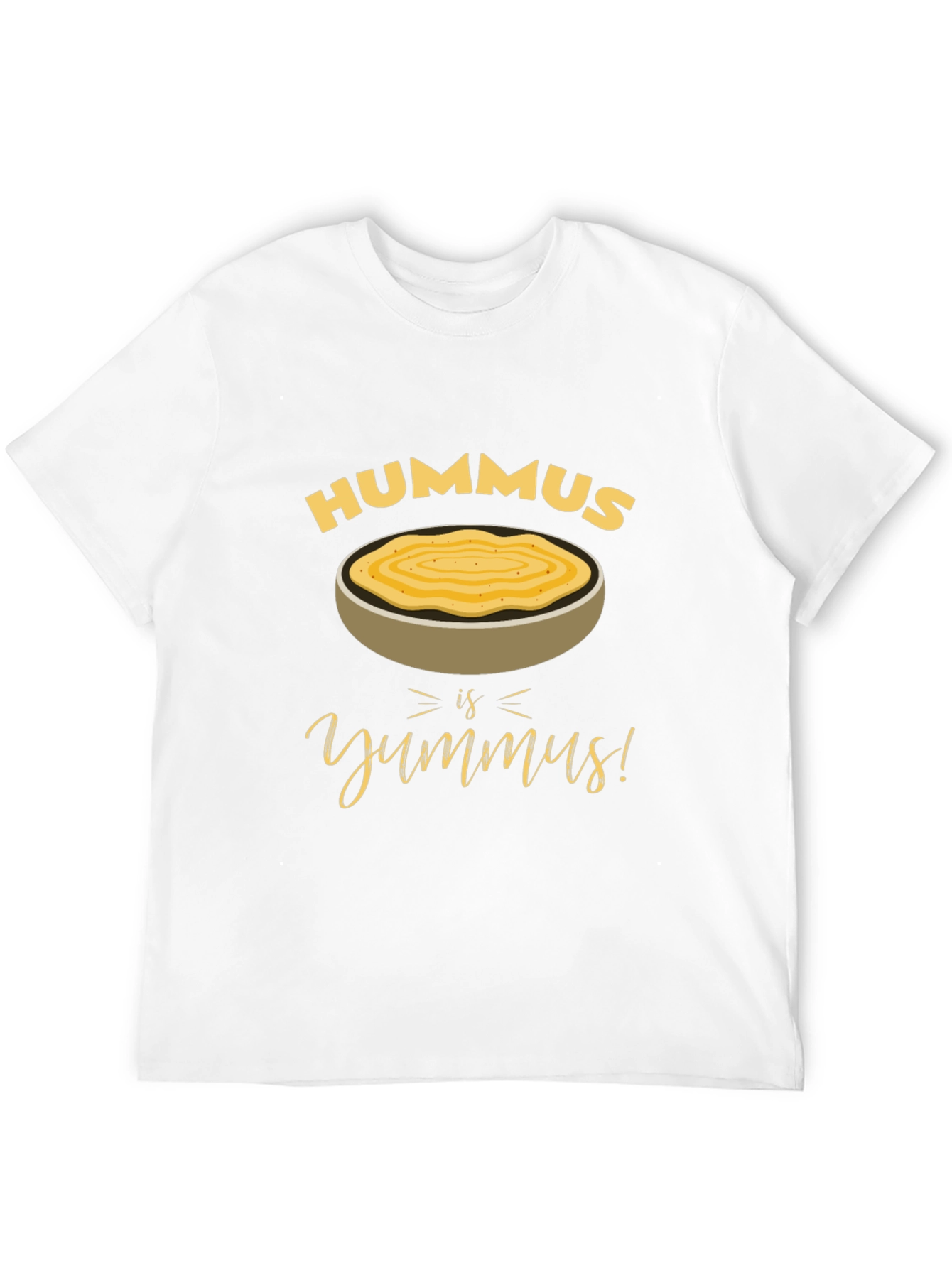 Black Hummus is Yumm-us! T-Shirt view 12