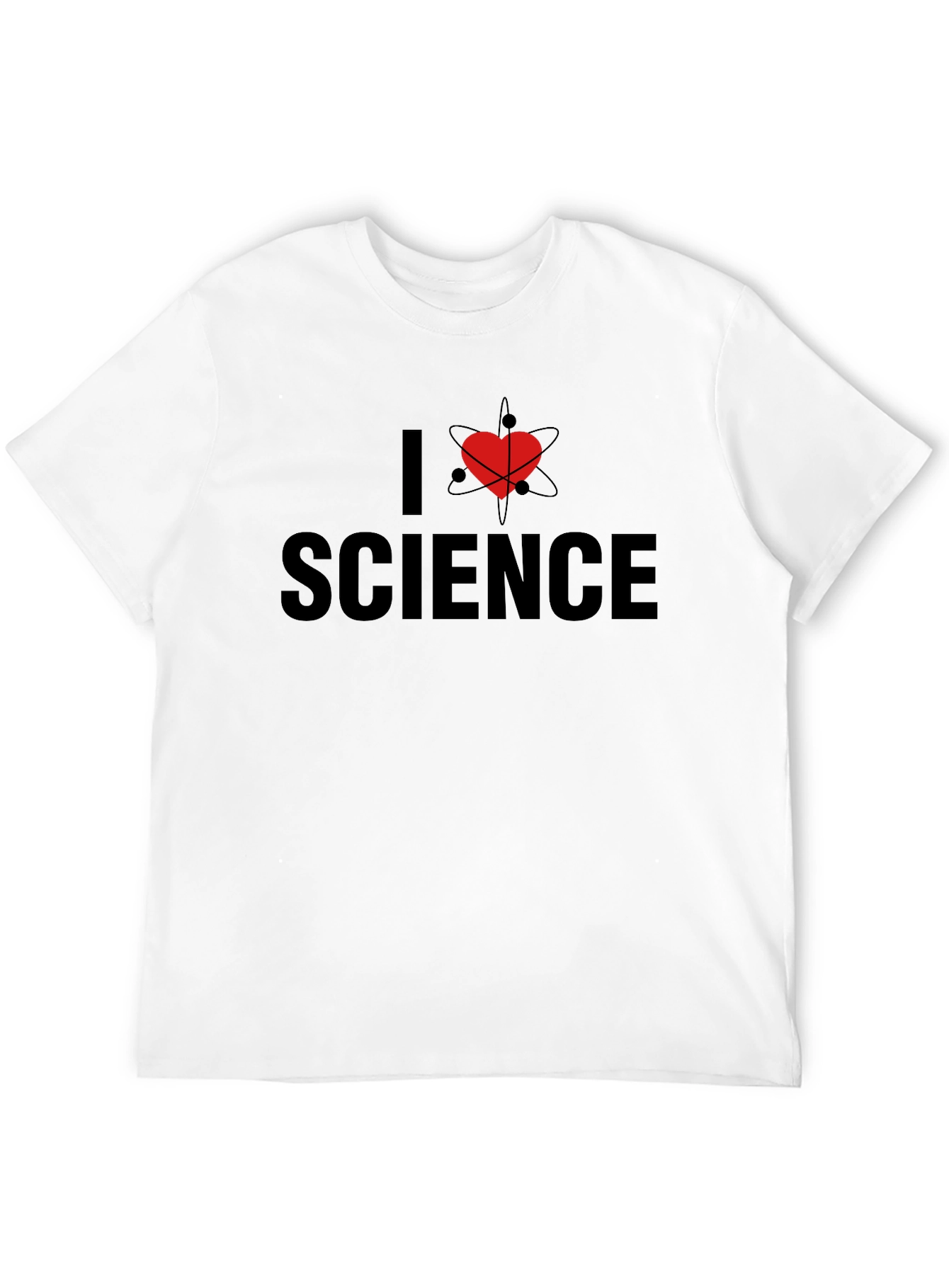 Black I Heart Science Graphic T-Shirt - Black view 12