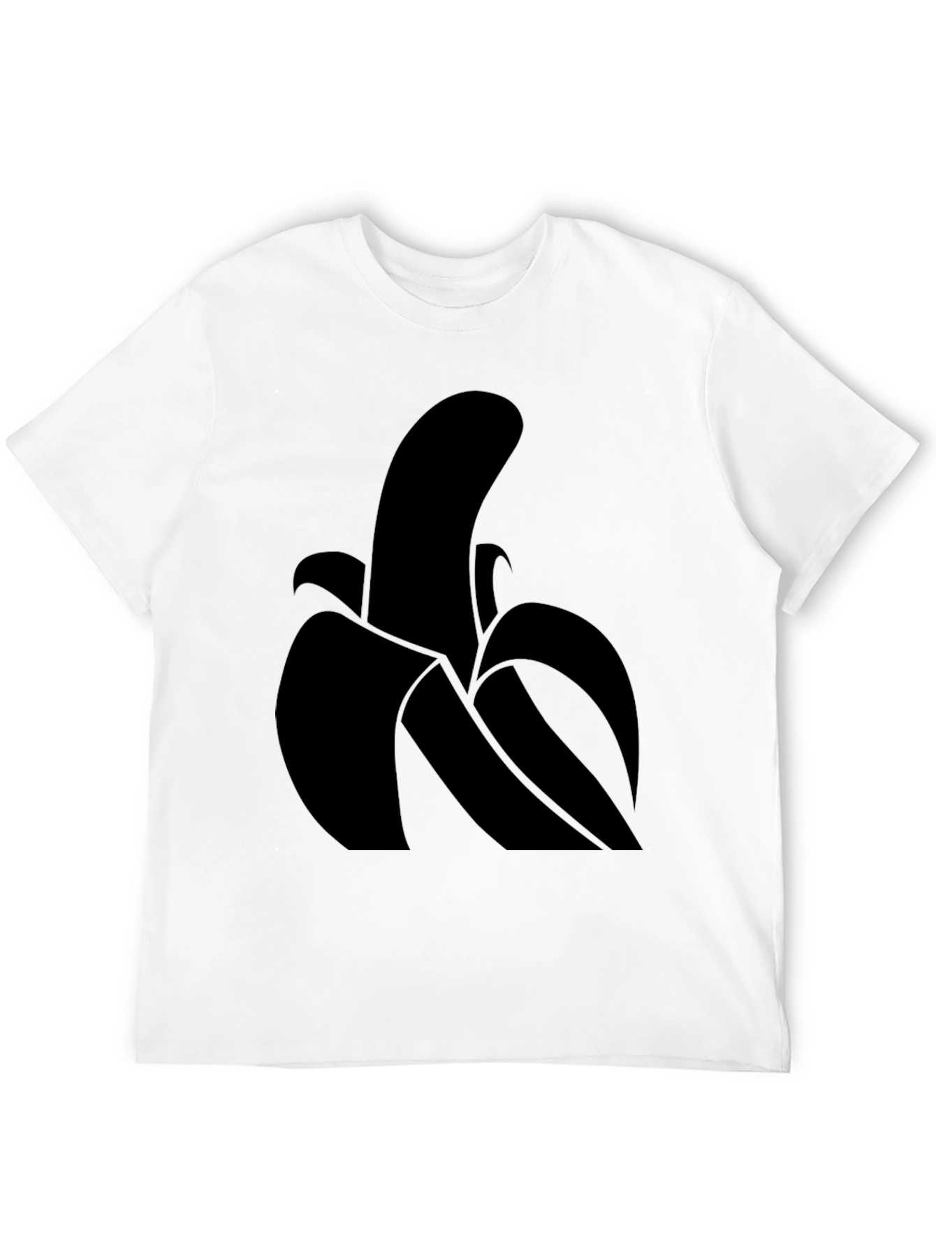 Black Banana Graphic Tee - Modern Minimalist Design view 12