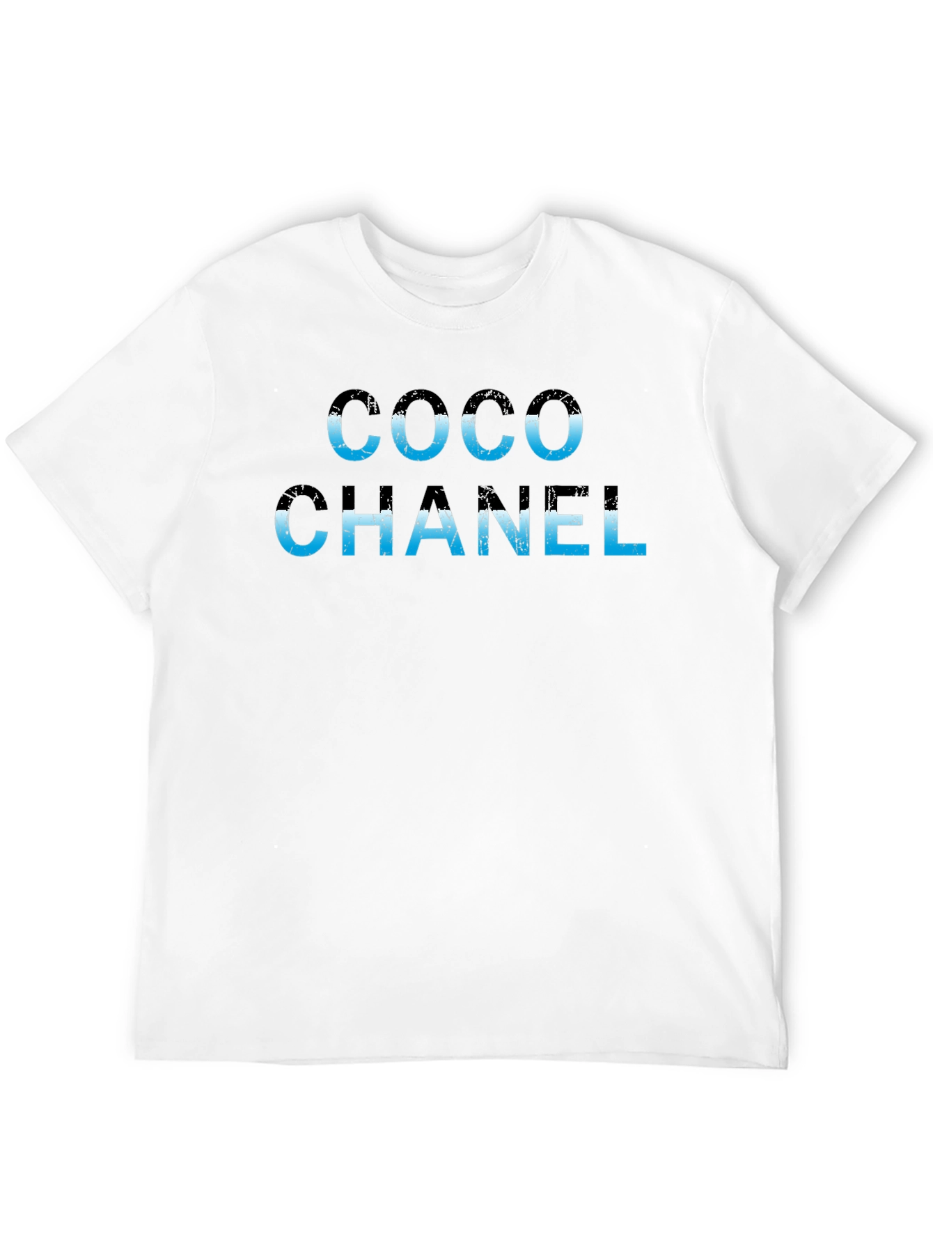 Black Coco Chanel Graphic Tee - Fashion T-Shirt view 12