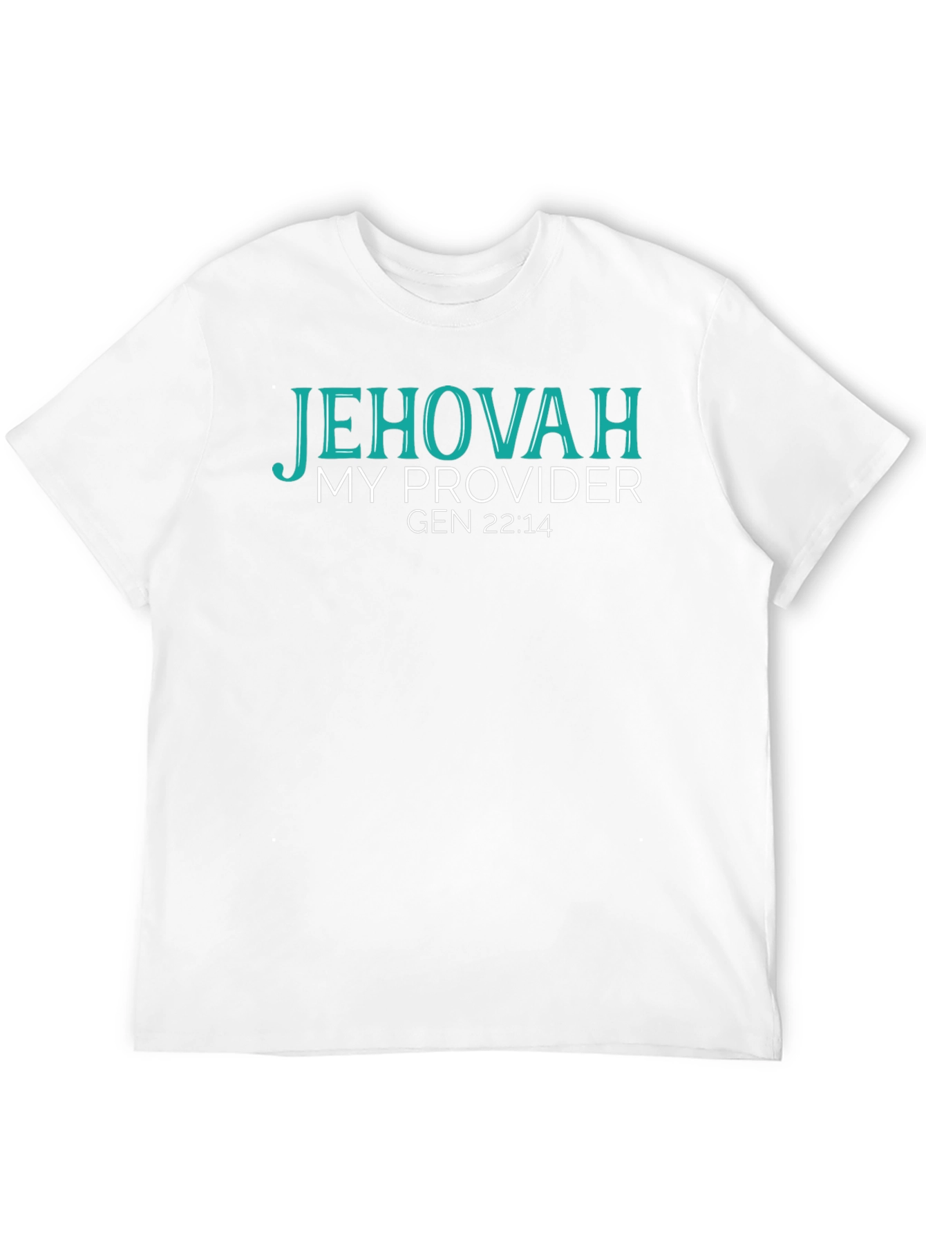 Black Jehovah My Provider Gen 22:14 T-Shirt view 12