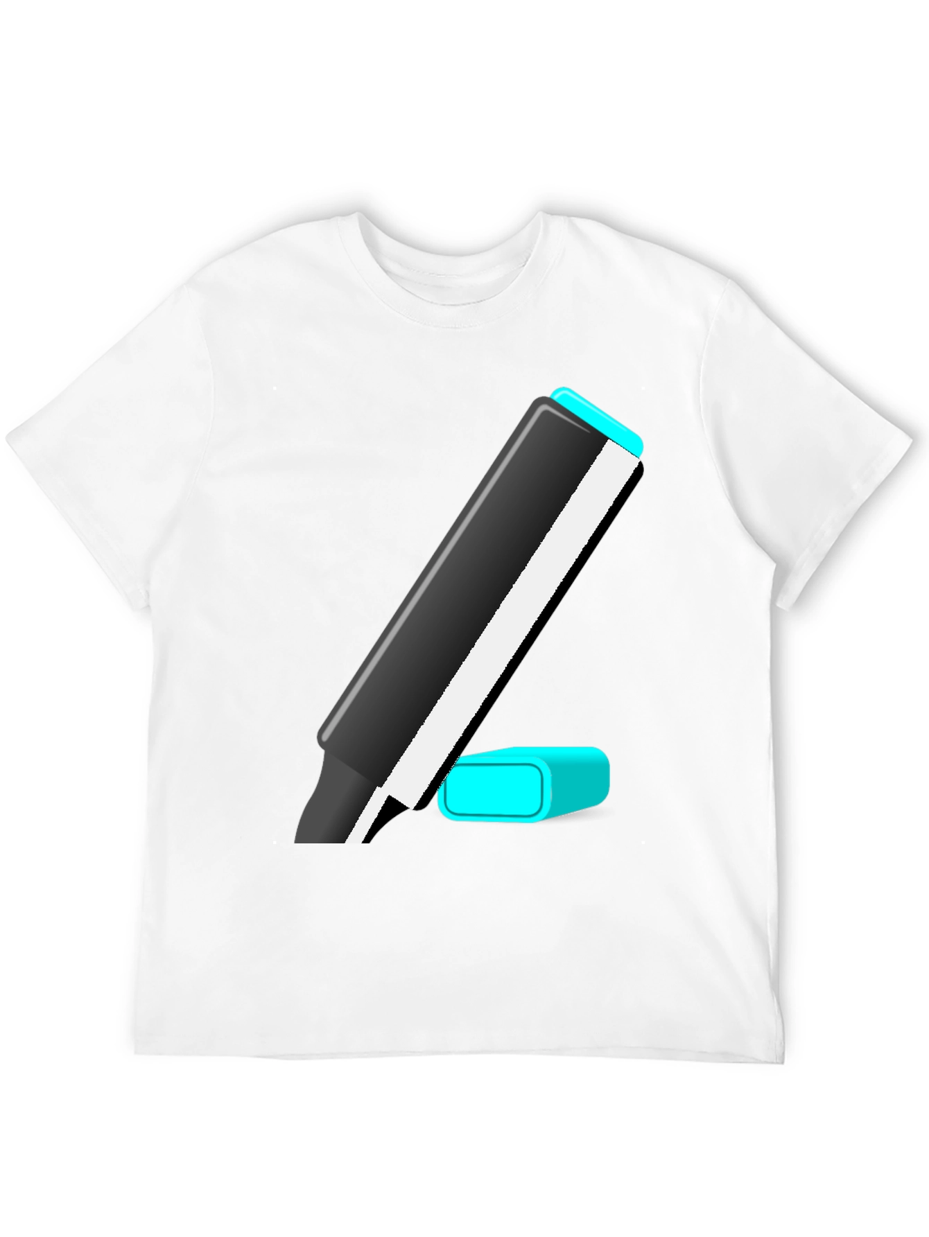 Black Marker Graphic Tee - Casual Style view 12