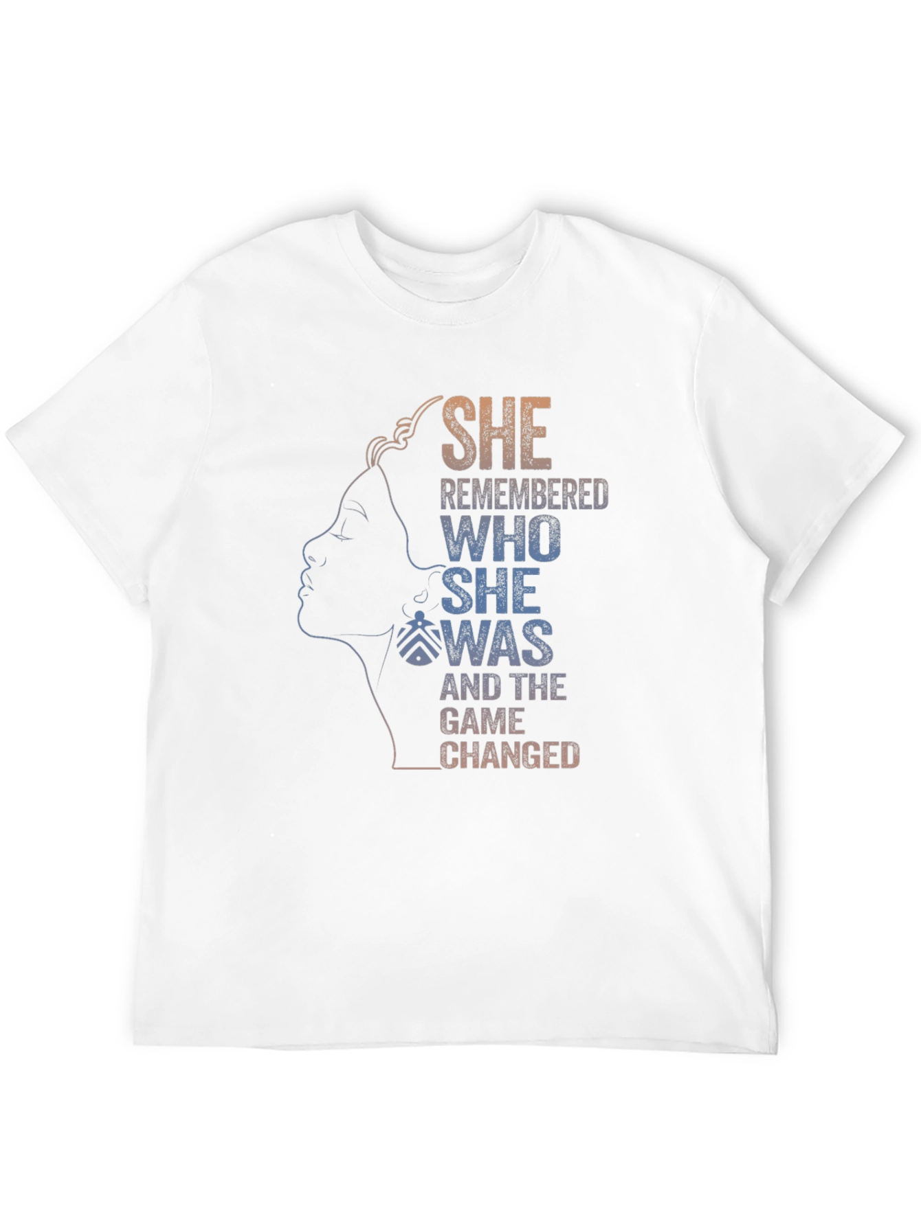 Black She Remembered Who She Was T-Shirt view 12