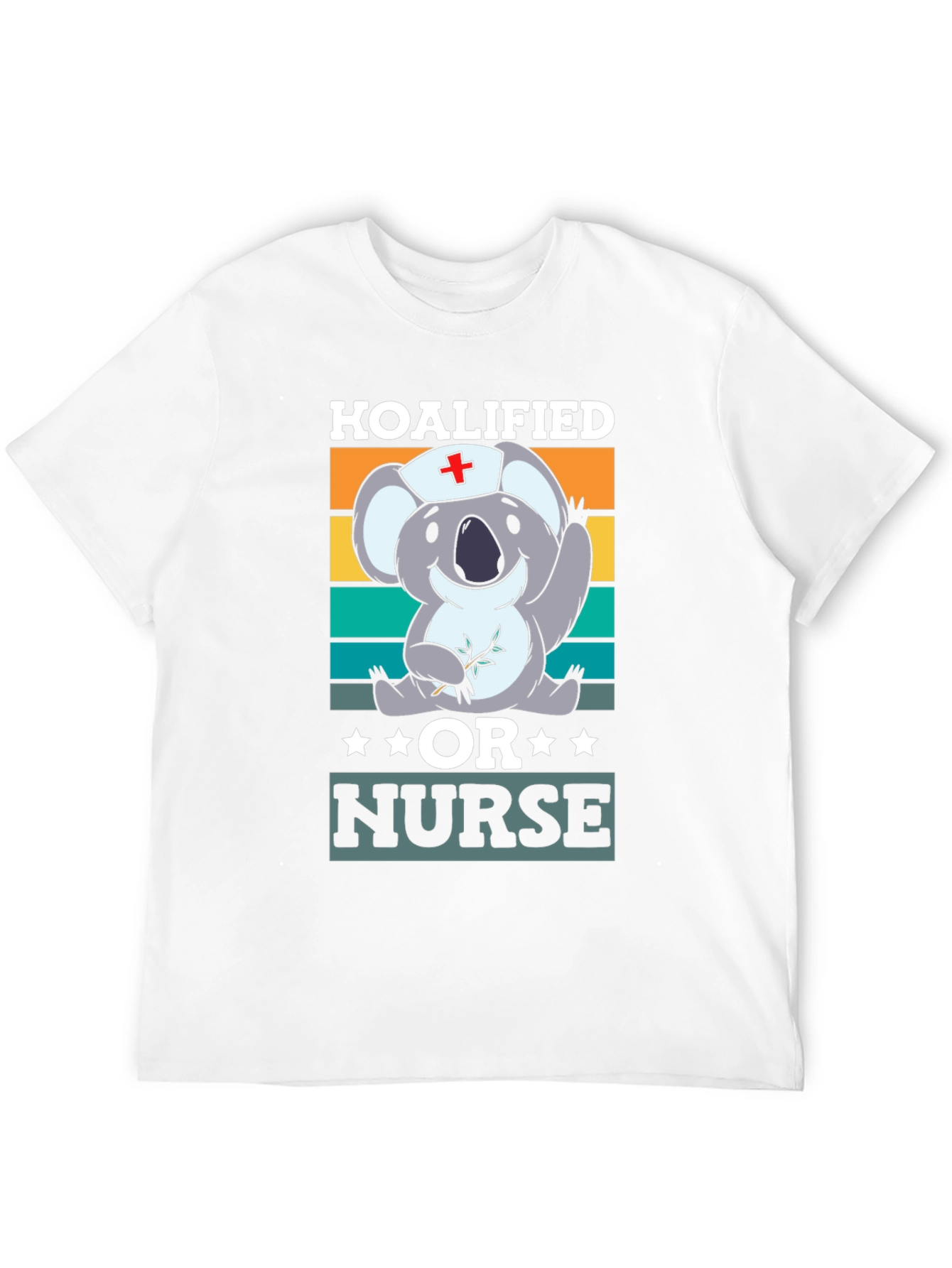 Black Koalified Nurse Graphic T-Shirt view 12