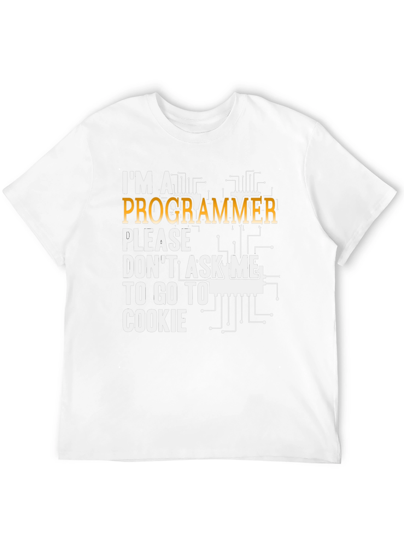 Black I'm a Programmer Graphic T-Shirt view 12