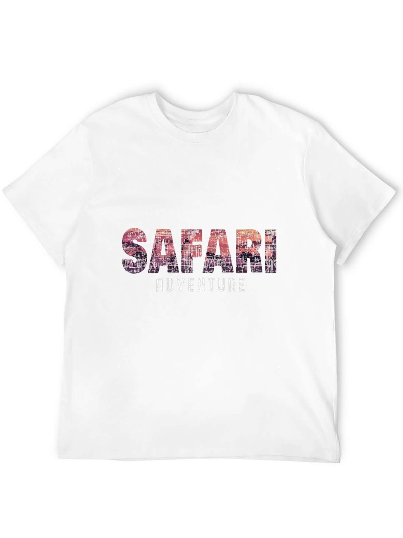 Black Safari Adventure Graphic Tee - Soft Black T-Shirt view 12