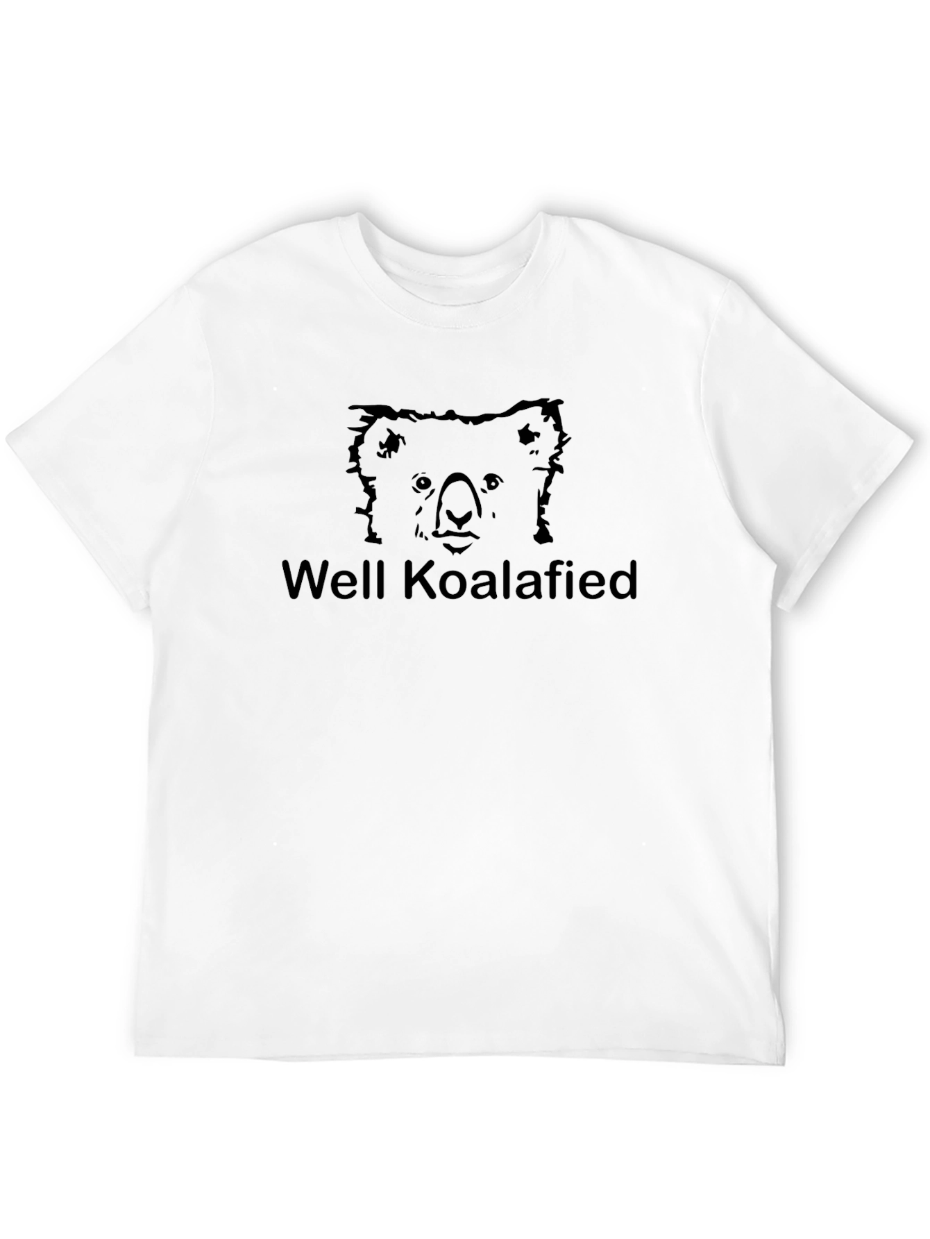 Black Well Koalafied Black T-Shirt view 12
