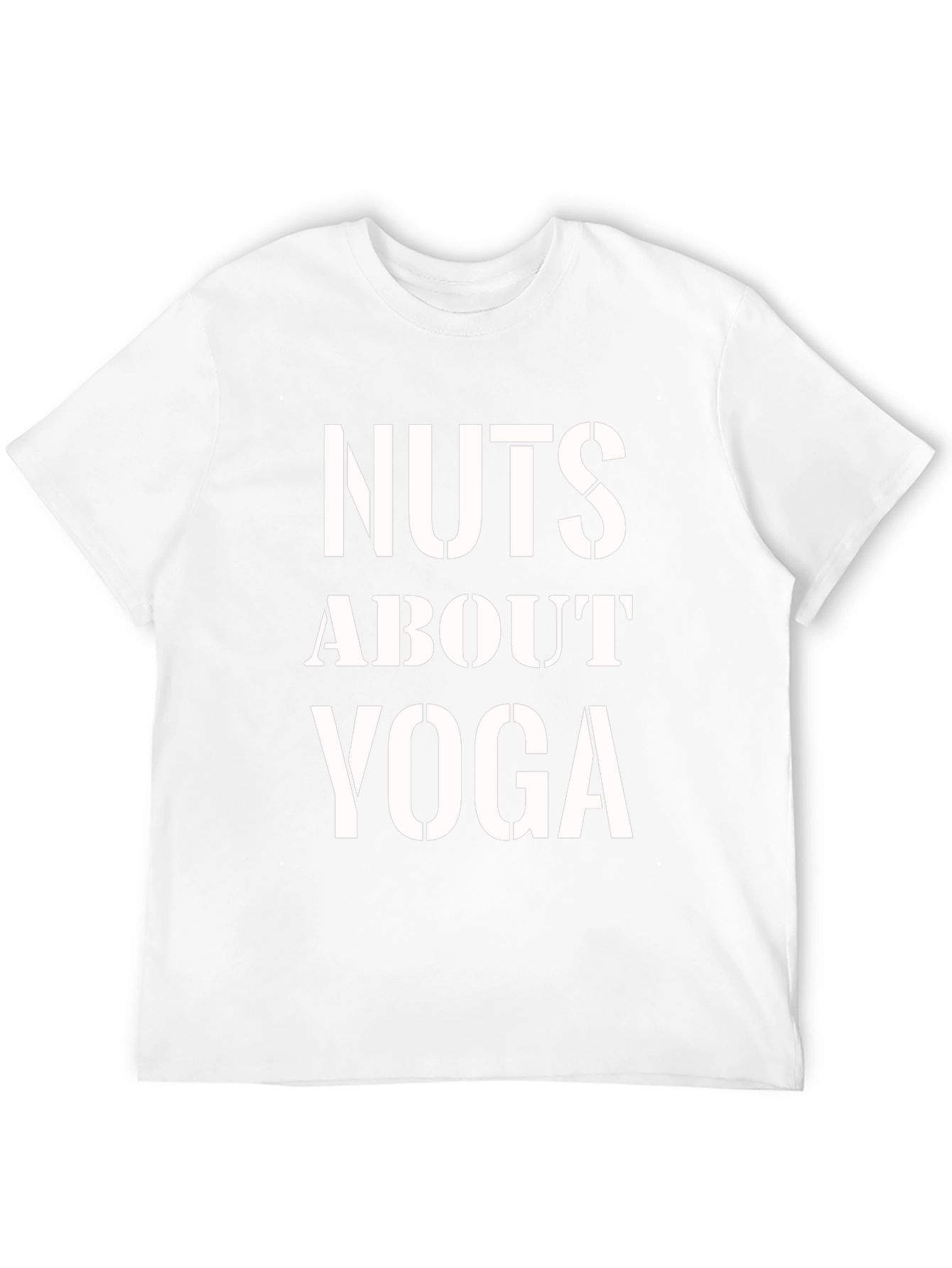 Black Nuts About Yoga T-Shirt - Black Graphic Tee view 12