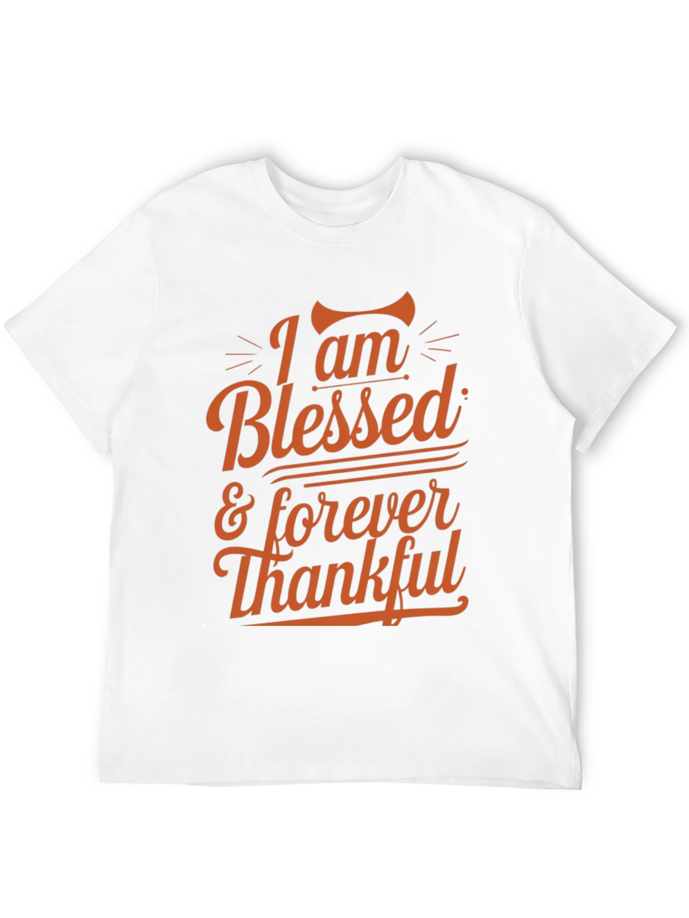 Black I am Blessed & Thankful Graphic Tee view 12