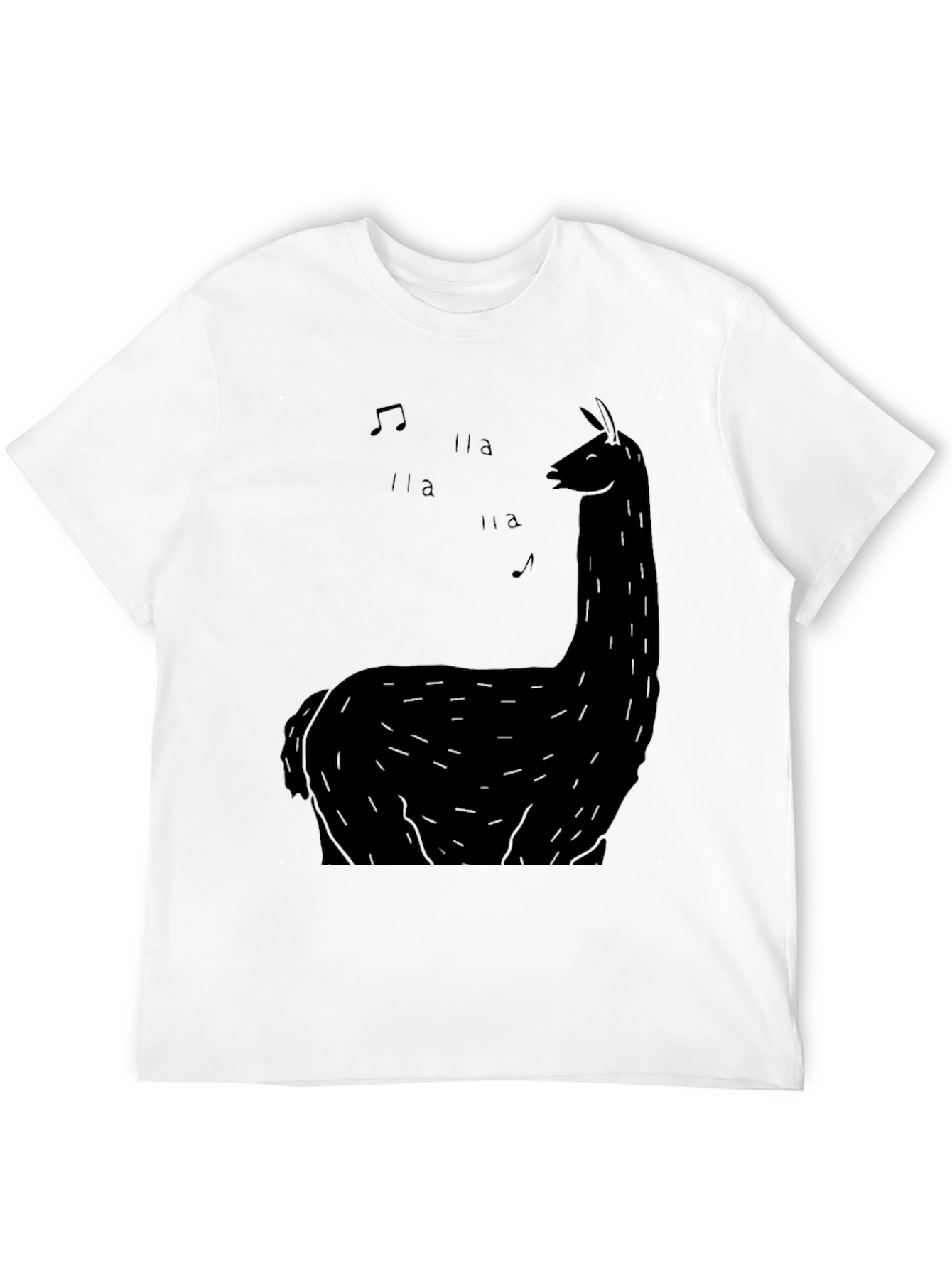 Black Llama Music Graphic Tee view 12